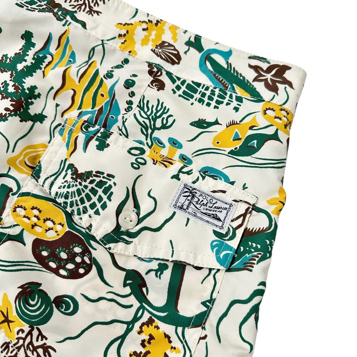 Polo Ralph Lauren × Ralph Lauren Polo Ralph Lauren Swim Trunks Coral Reef Print NWT 4” Inseam Size US 34 / EU 50 - 5 Thumbnail