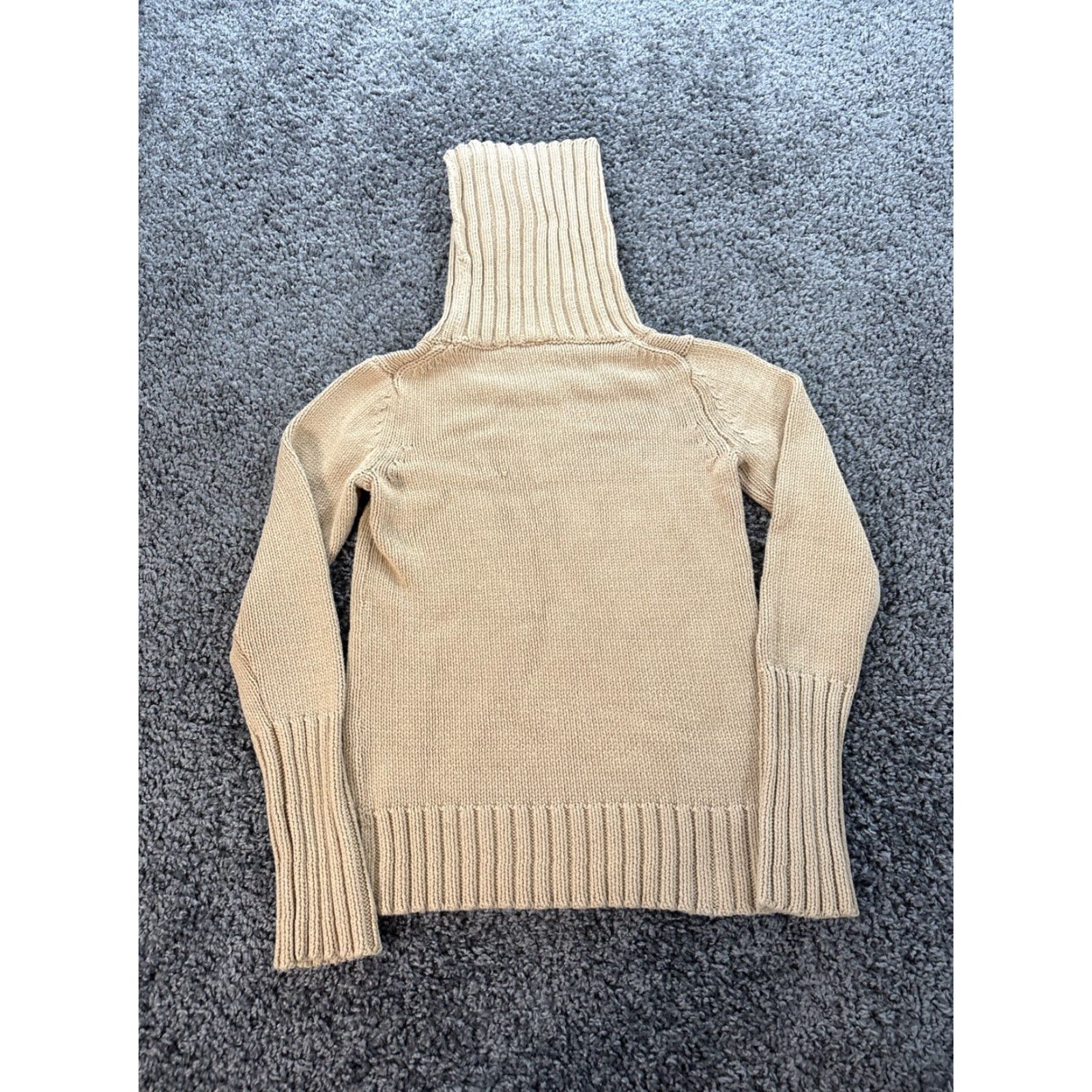 Gap Vintage Gap 90s Brown Pullover Turtleneck Women's Chunky Sweatshirt M User: Vintage Gap 90s Brown Turtleneck Pullover Women's Chunky Sweatshirt M Size M / US 6-8 / IT 42-44 - 5 Thumbnail