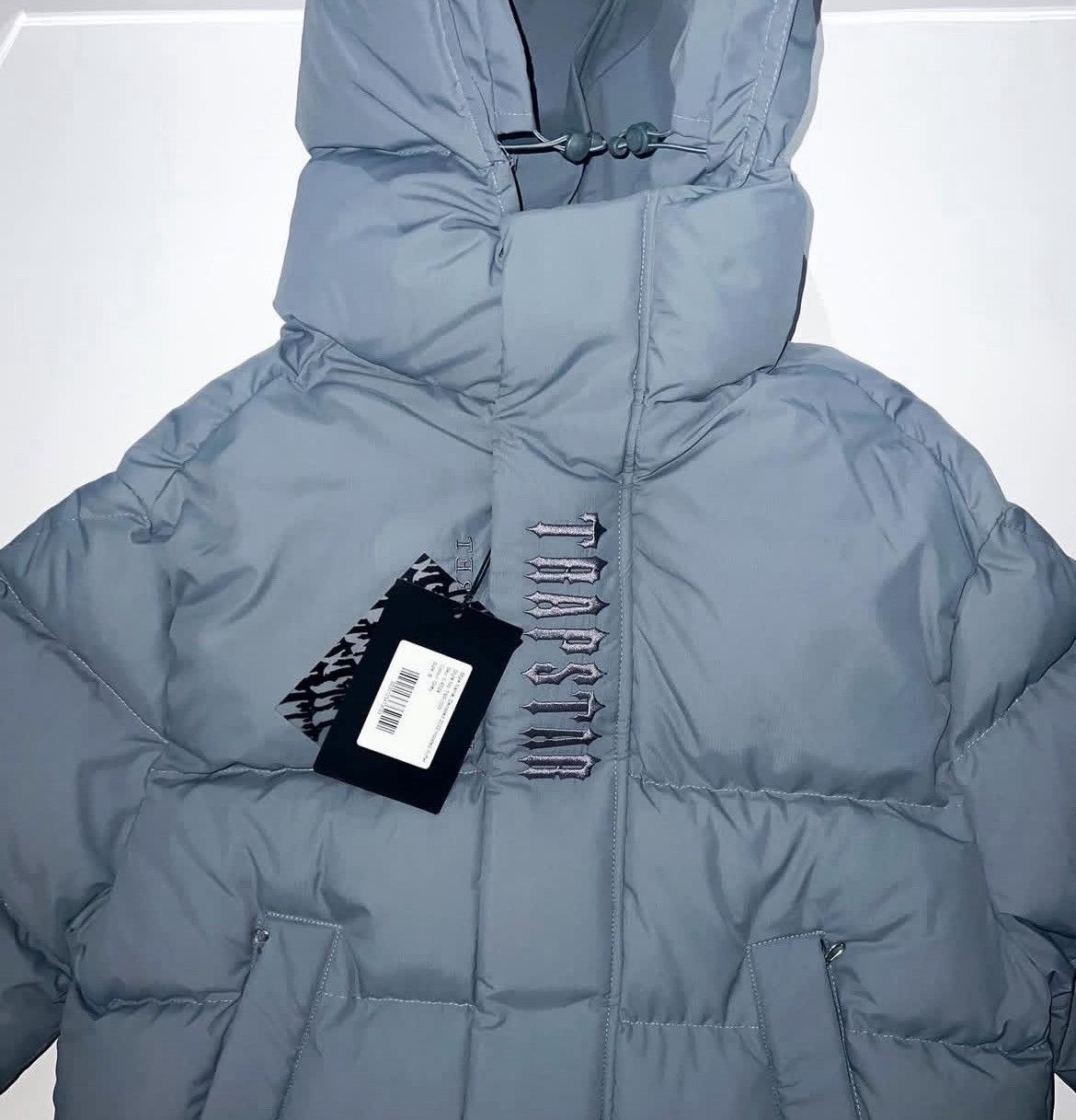 Trapstar London Trapstar Decoded Hooded Puffer 2.0 - Grey Size US S / EU 44-46 / 1 - 5 Thumbnail