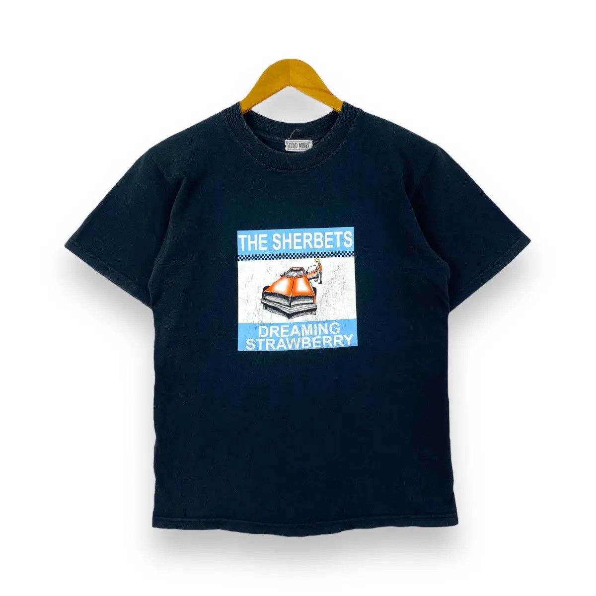 Band Tees × Vintage Vintage THE SHERBETS Dreaming Strawberry Japan Band Size US M / EU 48-50 / 2 - 1 Thumbnail