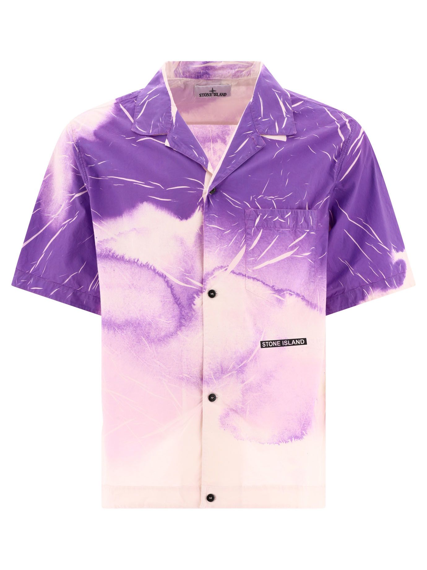 シャツ Stone  Overshirt with graphic print Stone Island Overshirt With Graphic Print for Men Label Size