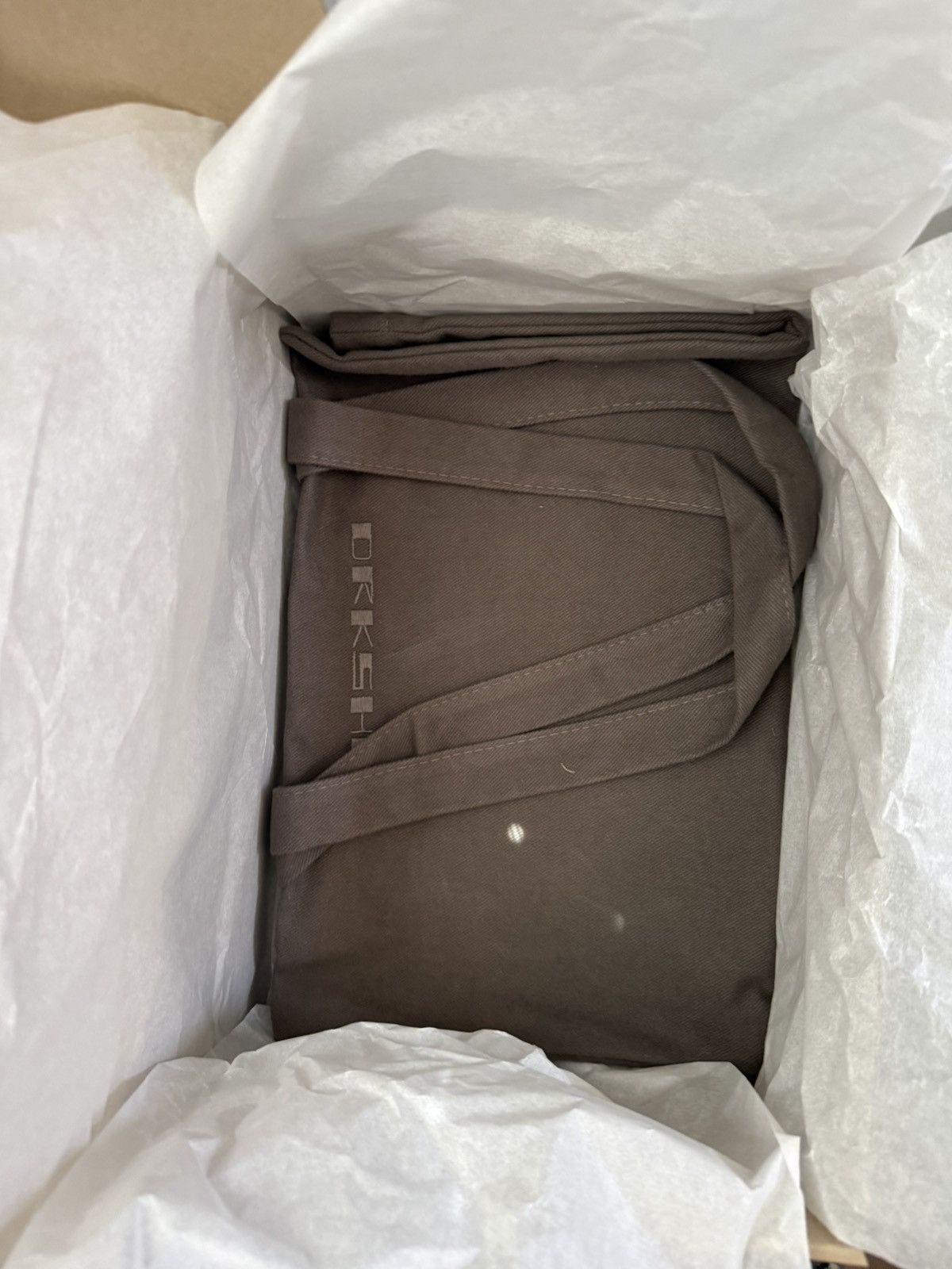 Rick Owens [SAMPLE] SS25 Boat Sneaks Toothpaste Foil Denim Size US 8 / EU 41 - 13 Thumbnail