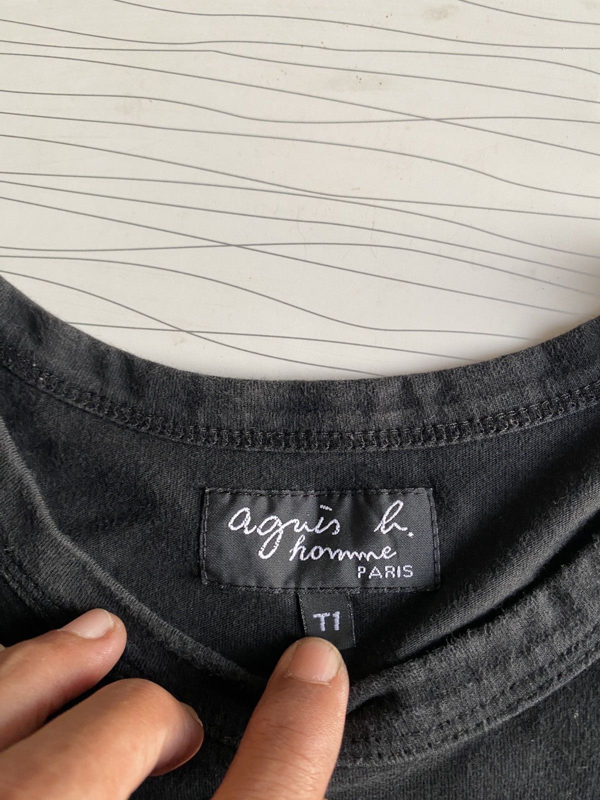 agnes b. AGNES.B BLACK TSHIRT Size M / US 6-8 / IT 42-44 - 4 Thumbnail