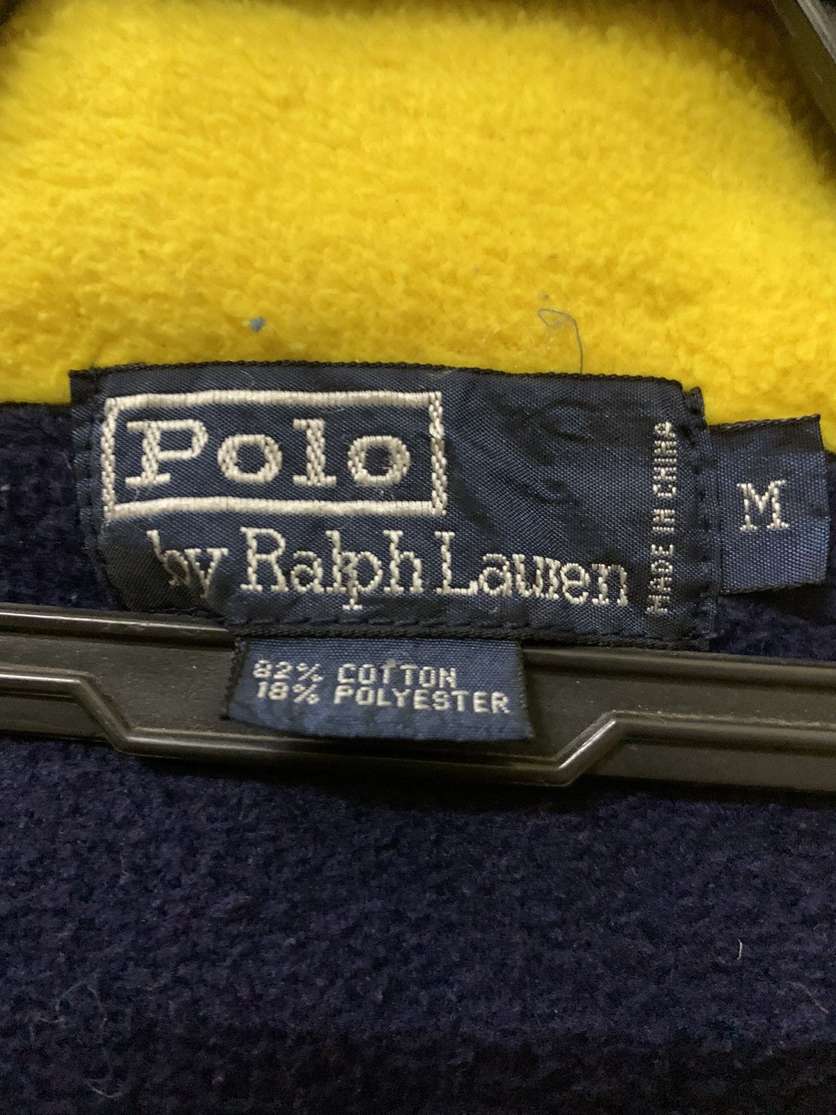 Polo Ralph Lauren 💥Vintage Polo Ralph Lauren Fleece Shirt Size US L / EU 52-54 / 3 - 5 Thumbnail