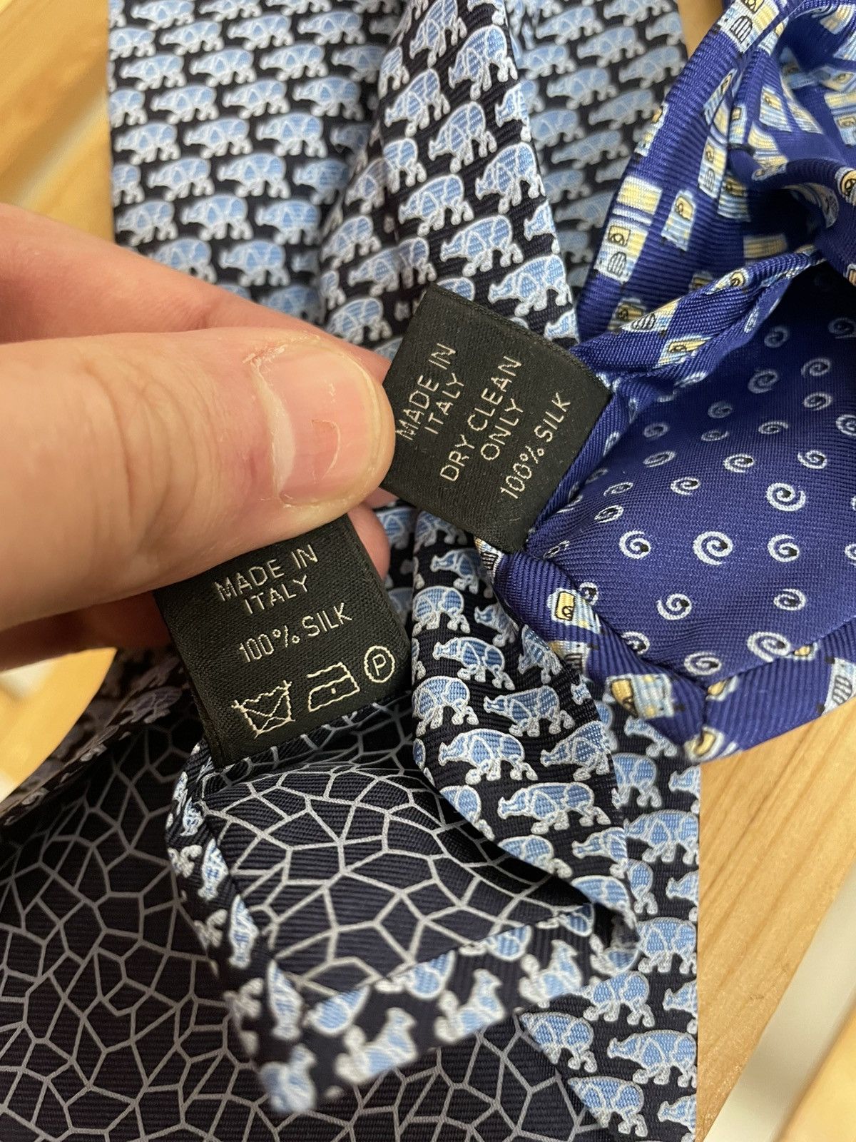 Alfred Dunhill Lot of Dunhill silk ties Size ONE SIZE - 4 Thumbnail