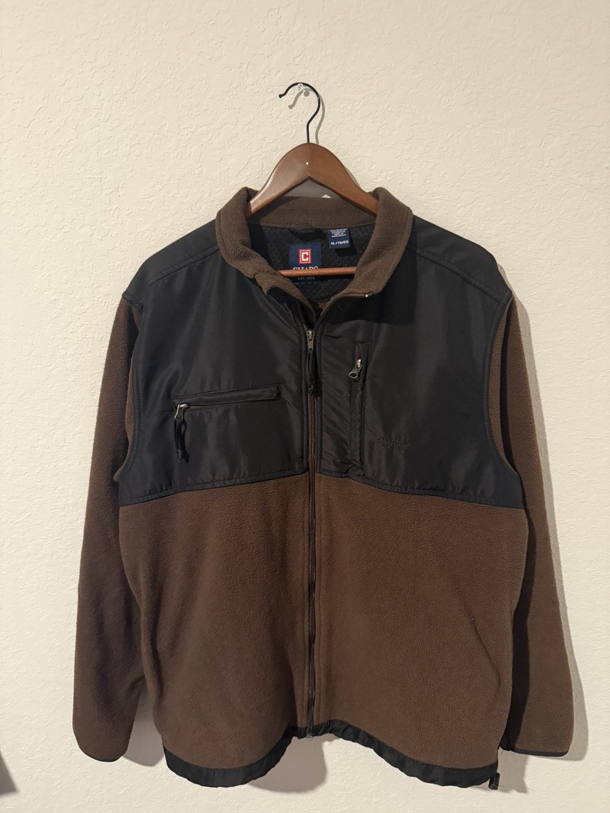 Chaps Ralph Lauren Vintage Chaps Fleece The North Face Zip Up Size US XL / EU 56 / 4 - 1 Thumbnail
