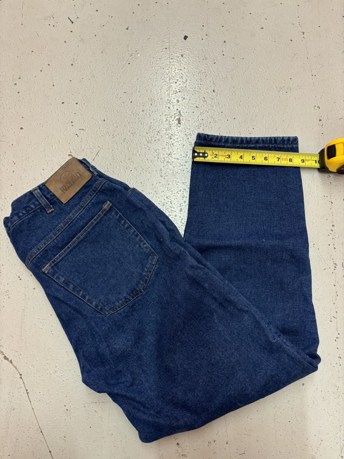 Vintage ***FINAL DROP***RARE REDHEAD FLEECE LINED DENIM PANT 38x32 Size US 38 / EU 54 - 1 Thumbnail