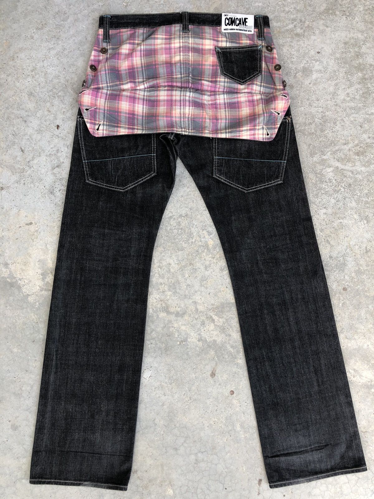 Japanese Brand Japanese Concave attempt Distressed Jeans Size US 32 / EU 48 - 1 Thumbnail
