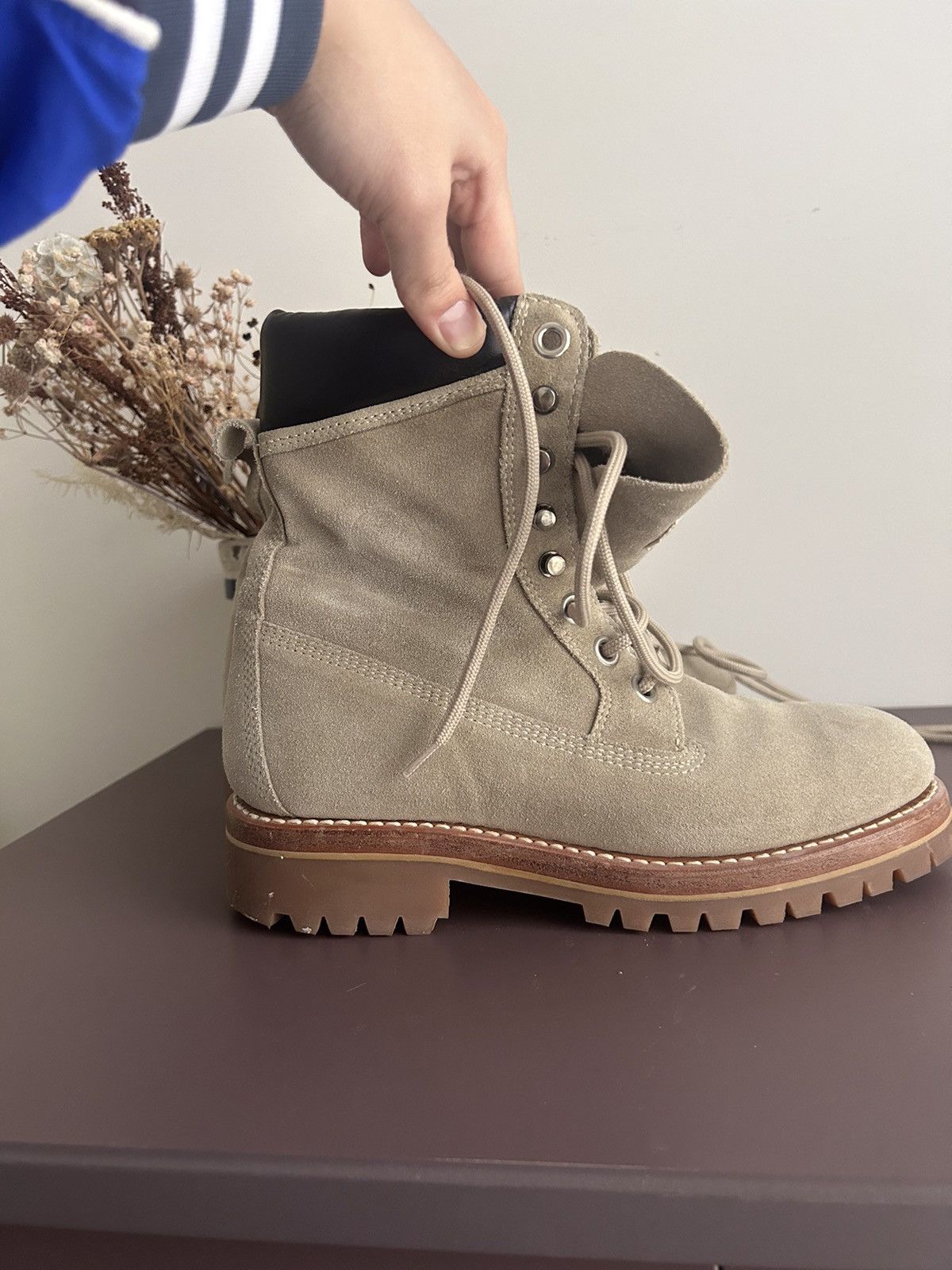 靴 Our Legacy : Survivor Boots Survivor Boot in White – Blue Owl Workshop