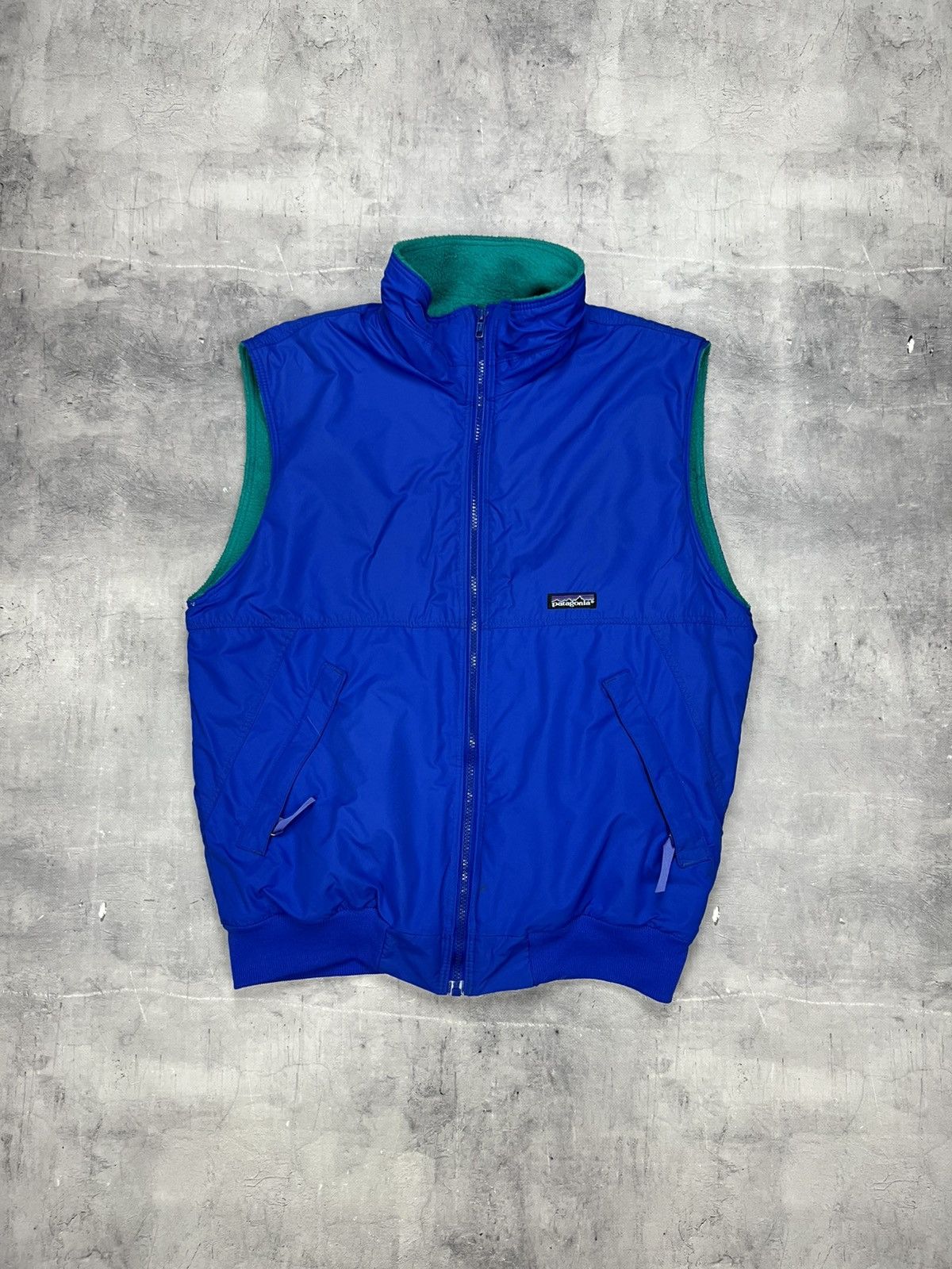 Patagonia × Vintage Vintage Patagonia Vest Synchilla Fleece Lined Nylon Shell M Size US M / EU 48-50 / 2 - 1 Thumbnail