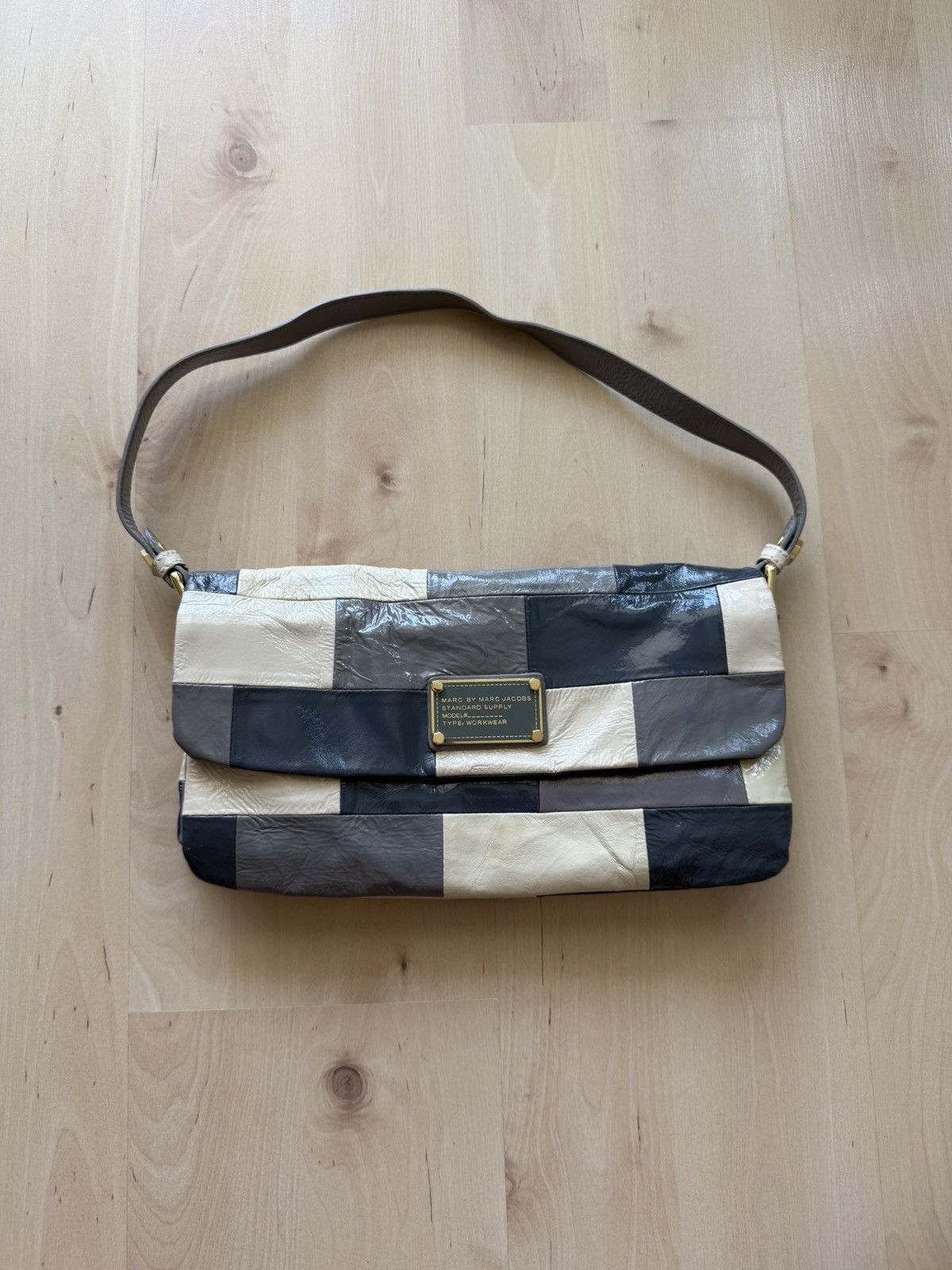 Marc Jacobs Marc by Marc Jacobs patchwork flap shoulder bag Size ONE SIZE - 1 Thumbnail