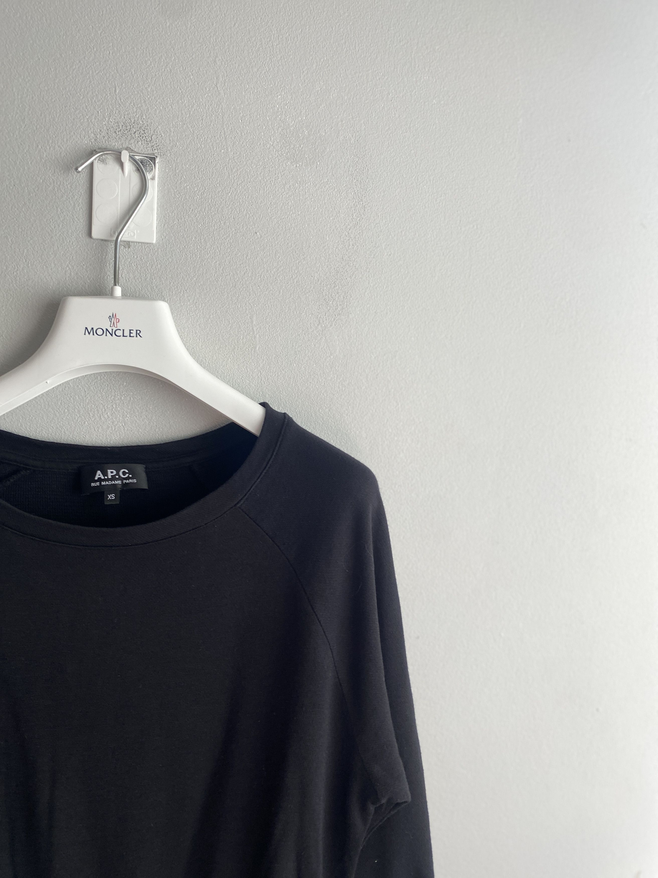 A.P.C. A.P.C. cotton modal long sleeve midi dress casual Size XS / US 0-2 / IT 36-38 - 3 Thumbnail