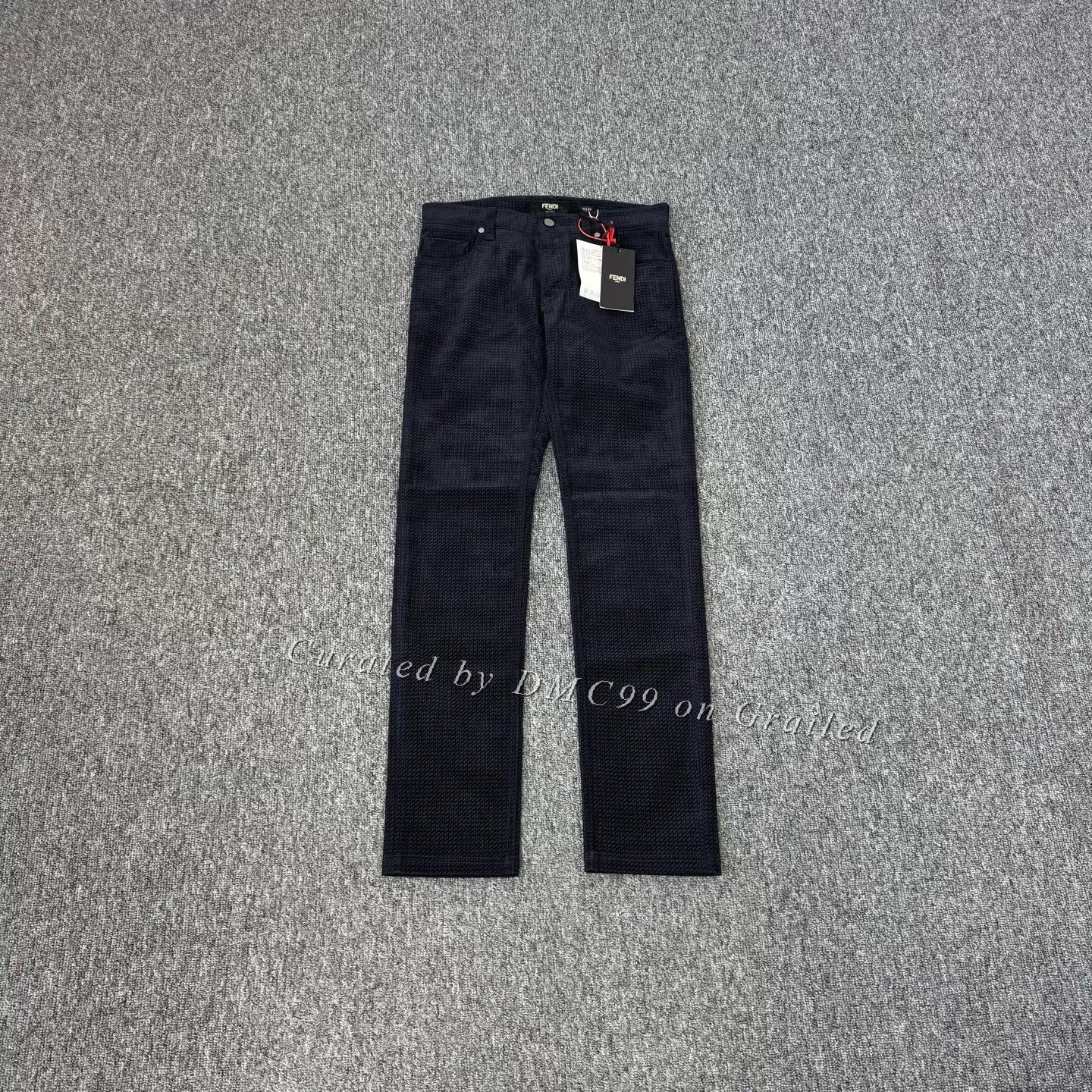 Fendi Fendi Black Jeans Size 30 New Size US 30 / EU 46 - 1 Thumbnail