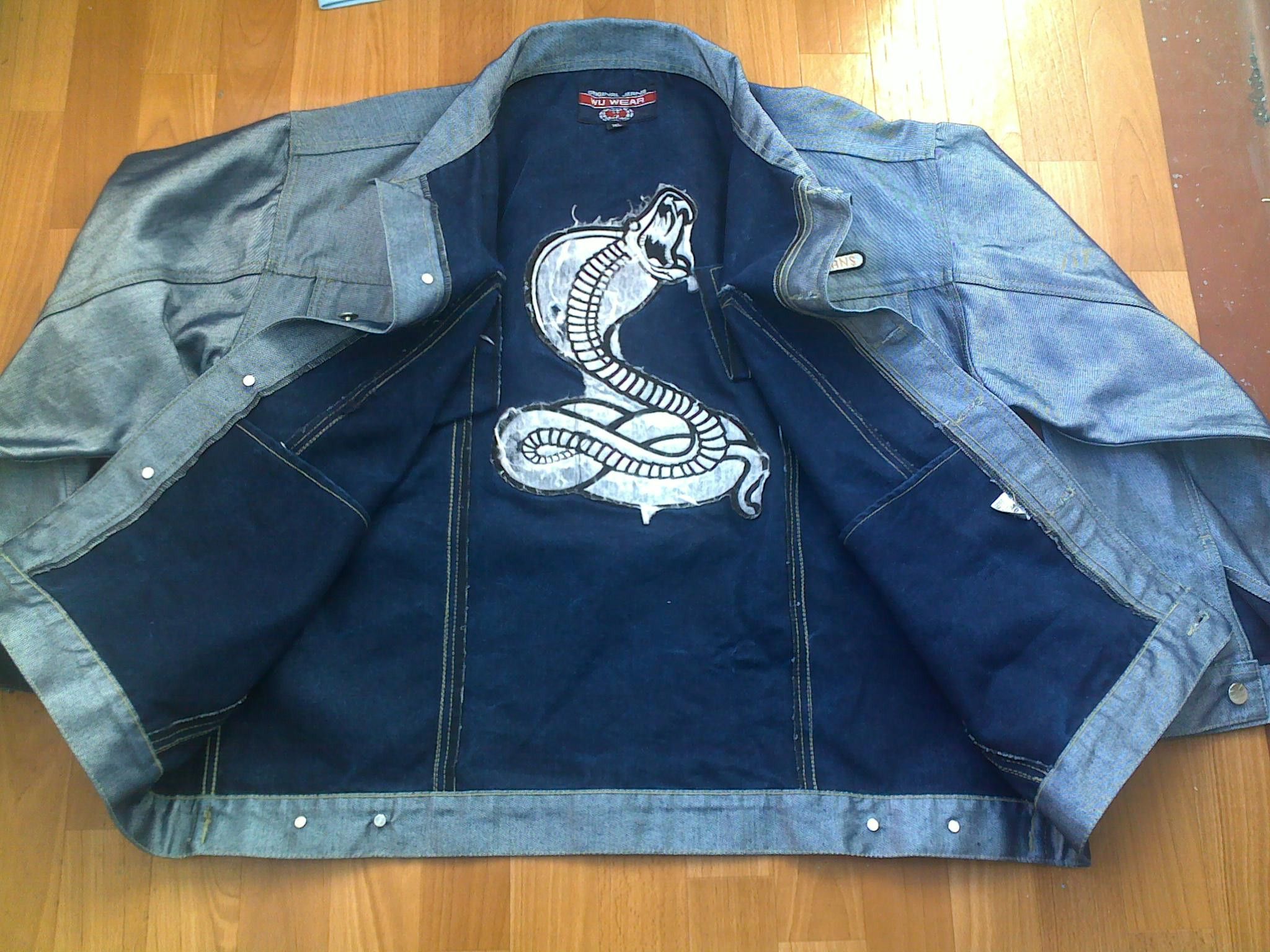 Wu-Tang Clan WU WEAR jacket, Wu-Tang jacket, Wu-Tang Clan denim jacket XL Size US XL / EU 56 / 4 - 4 Thumbnail