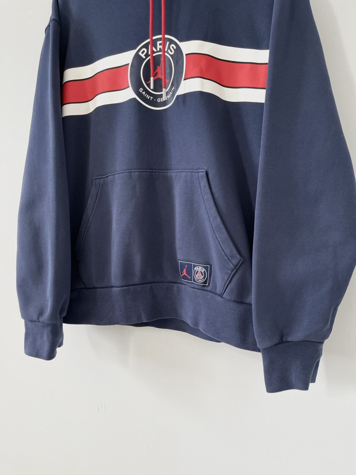 Jordan Brand Jordan x Paris Saint Germain PSG Big Logo Hoodie Jacket Size US L / EU 52-54 / 3 - 5 Thumbnail