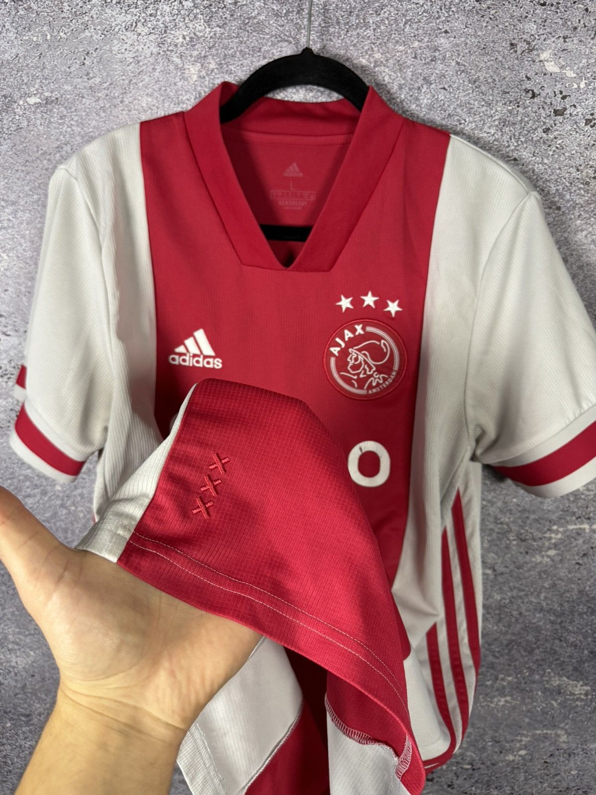 Adidas × Vintage Vintage Ajax 2020/21 Adidas Soccer Jersey Blokcore Large Size US L / EU 52-54 / 3 - 10 Thumbnail