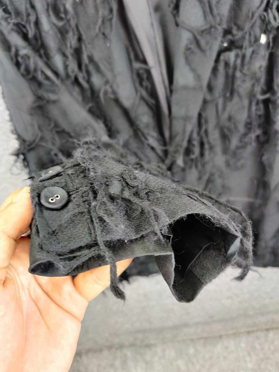 gomme Gomme Homme Maki Hiroshige Atelier Frayed Jacquard Jacket Size US M / EU 48-50 / 2 - 8 Thumbnail