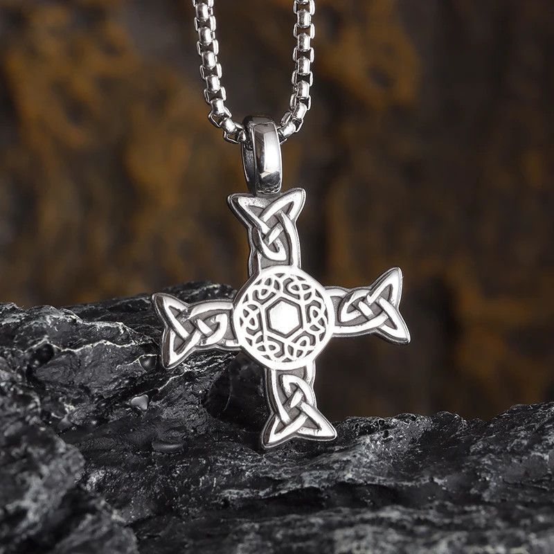 Jewelry × Vintage Cross Celtic Knot Necklace Size ONE SIZE - 2 Thumbnail