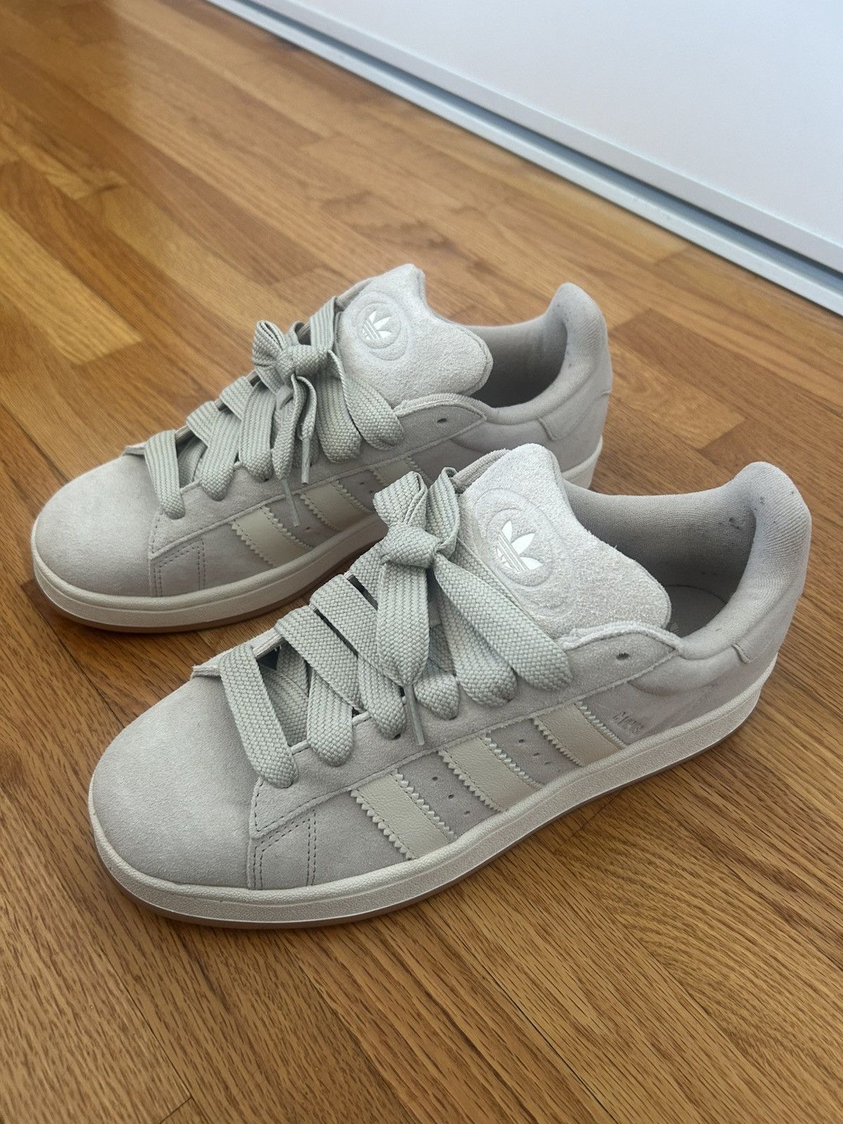 Adidas Adidas Campus OOs Suede Gray Sneakers Size US 10 / EU 43 - 4 Thumbnail