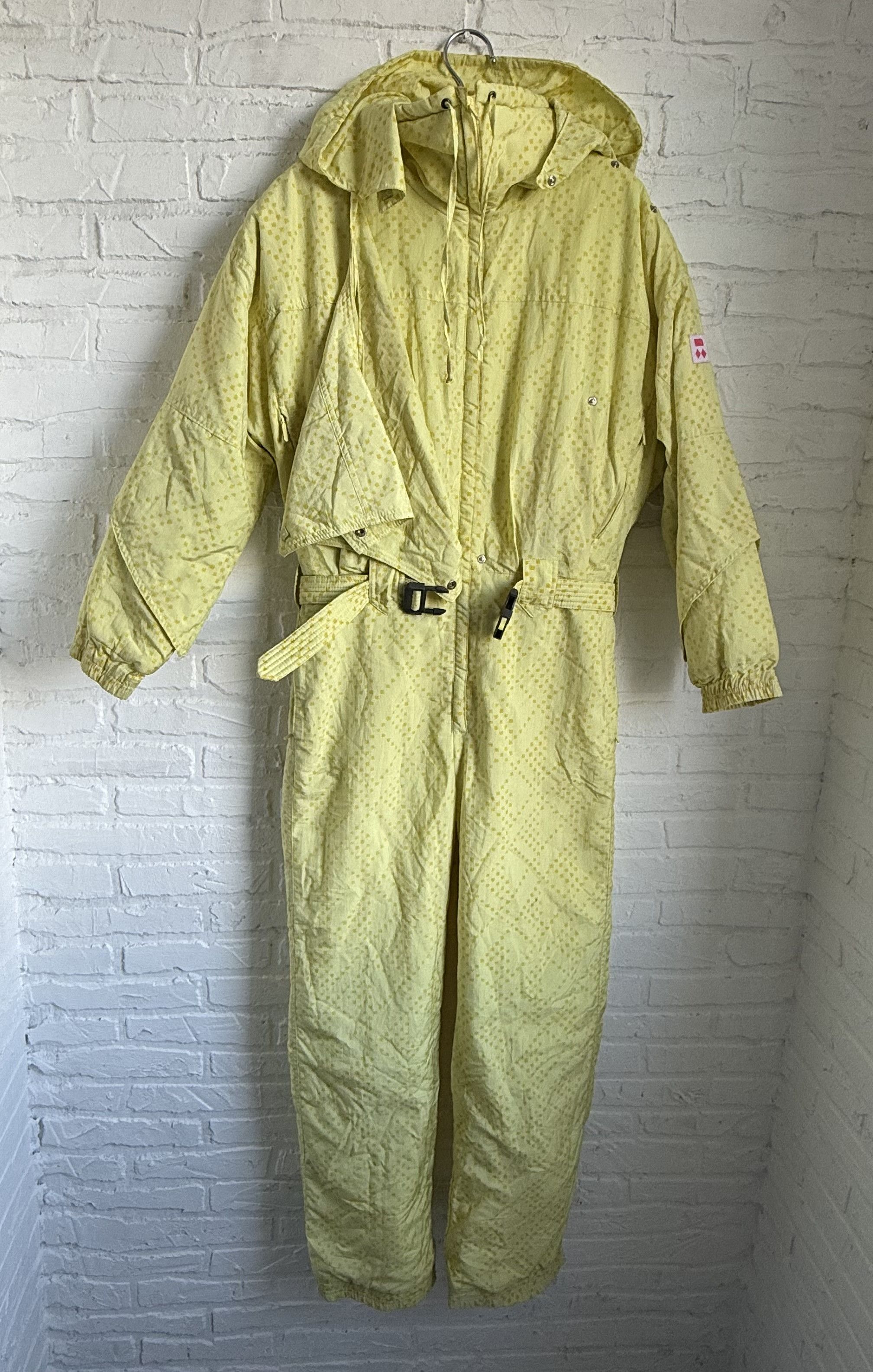 Vintage Vintage 80s Franz Klammer ski suit snowsuit racing Size US M / EU 48-50 / 2 - 2 Thumbnail