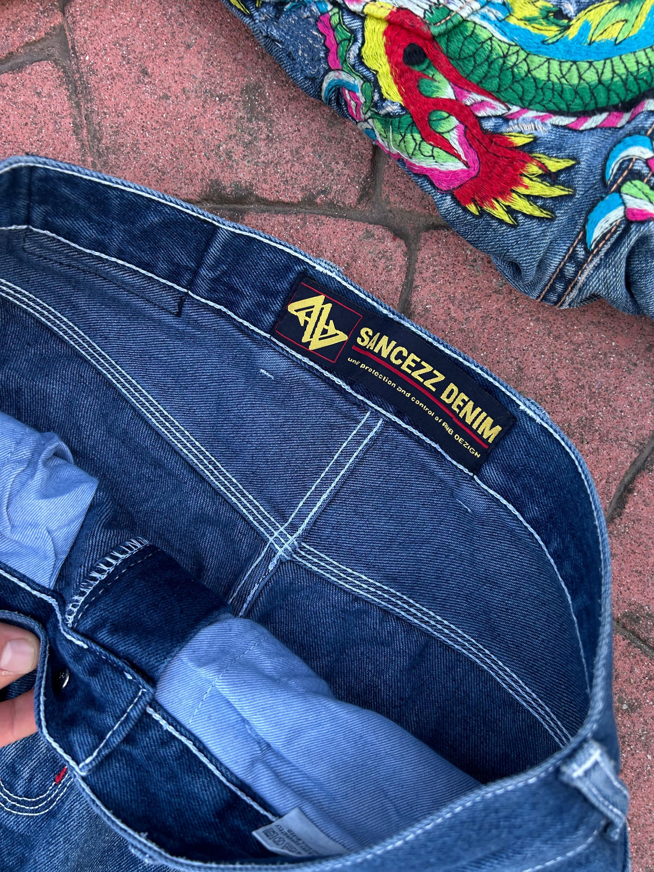 Vintage Sancezz Hip-Hop Jeans Size US 32 / EU 48 - 7 Thumbnail