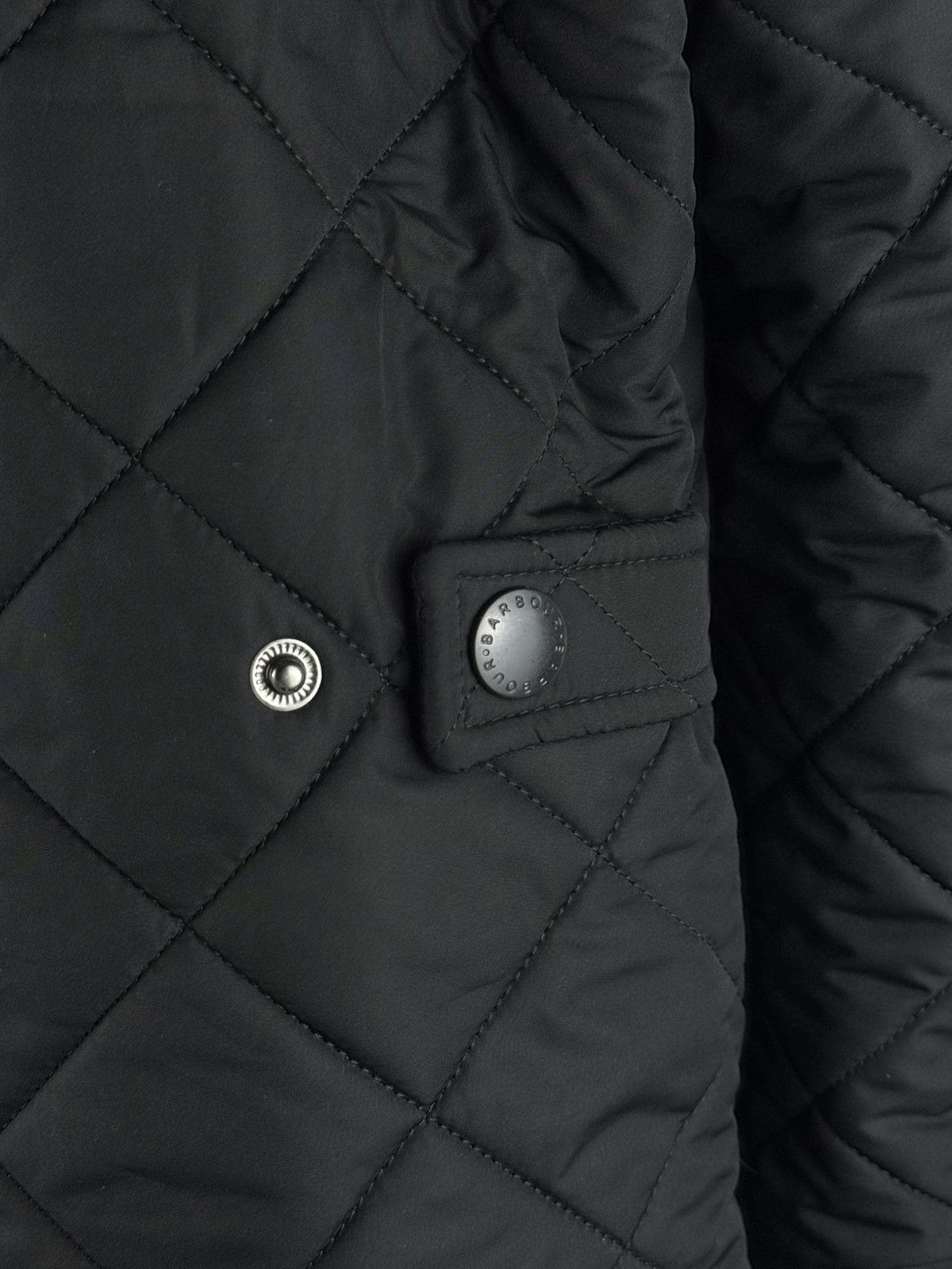 Barbour Barbour Powell Quilt Jacket Black Diamond Quilted Jacket Size US M / EU 48-50 / 2 - 9 Thumbnail