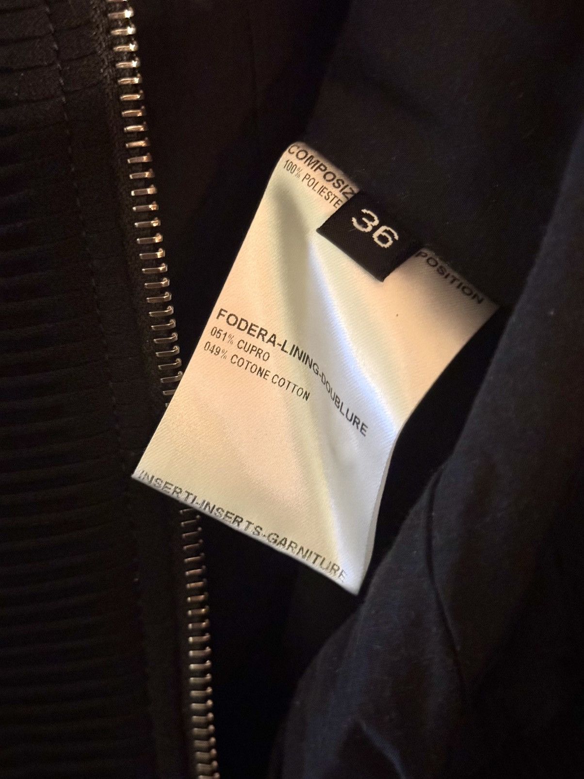 Damir Doma Damir doma runway pleated bomber jacket 36 fr wo Size XS / US 0-2 / IT 36-38 - 3 Thumbnail