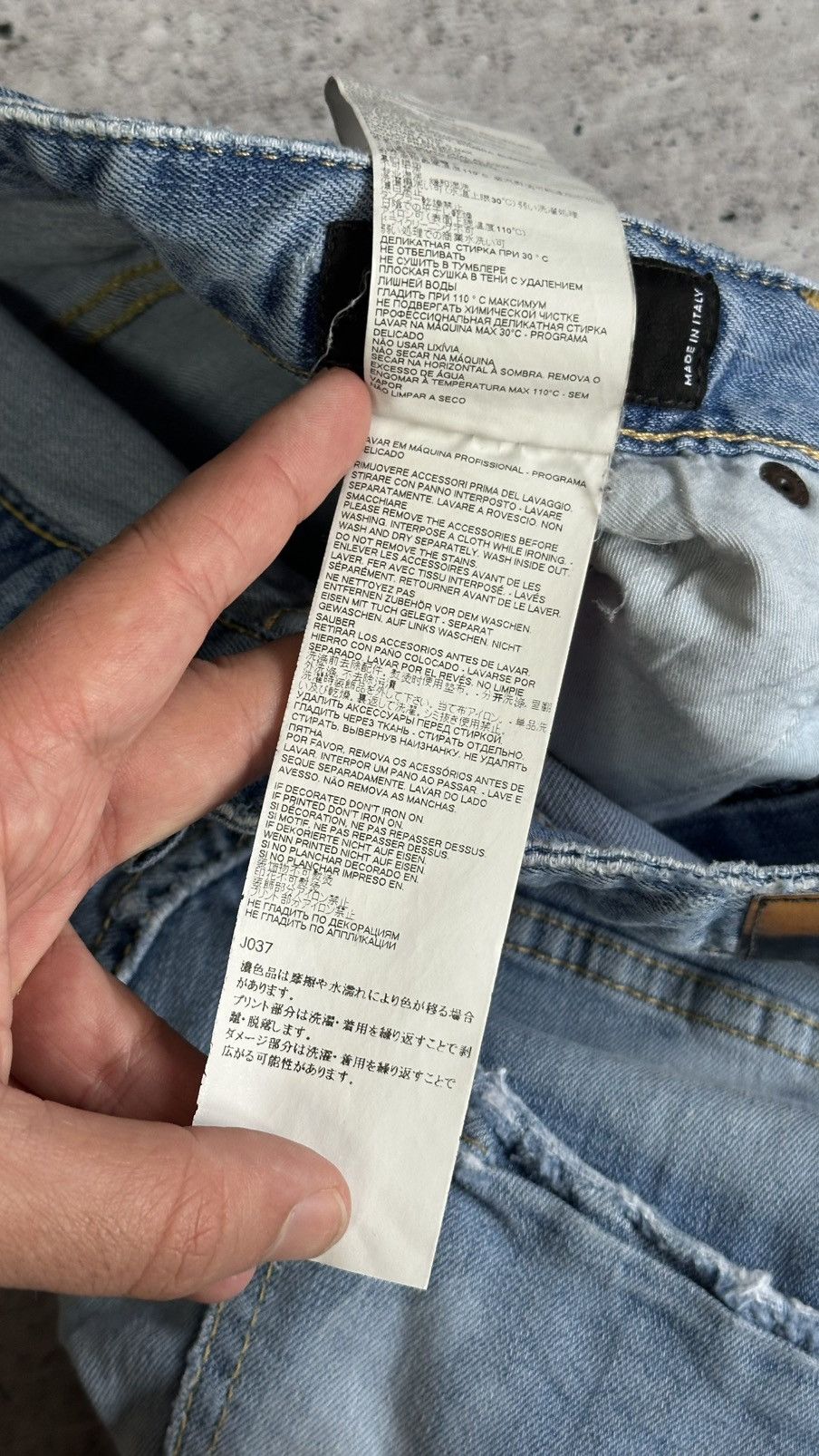 Dsquared2 Dsquared2 Skater Jean Distressed Slim Denim Jeans Pants Size US 30 / EU 46 - 13 Thumbnail