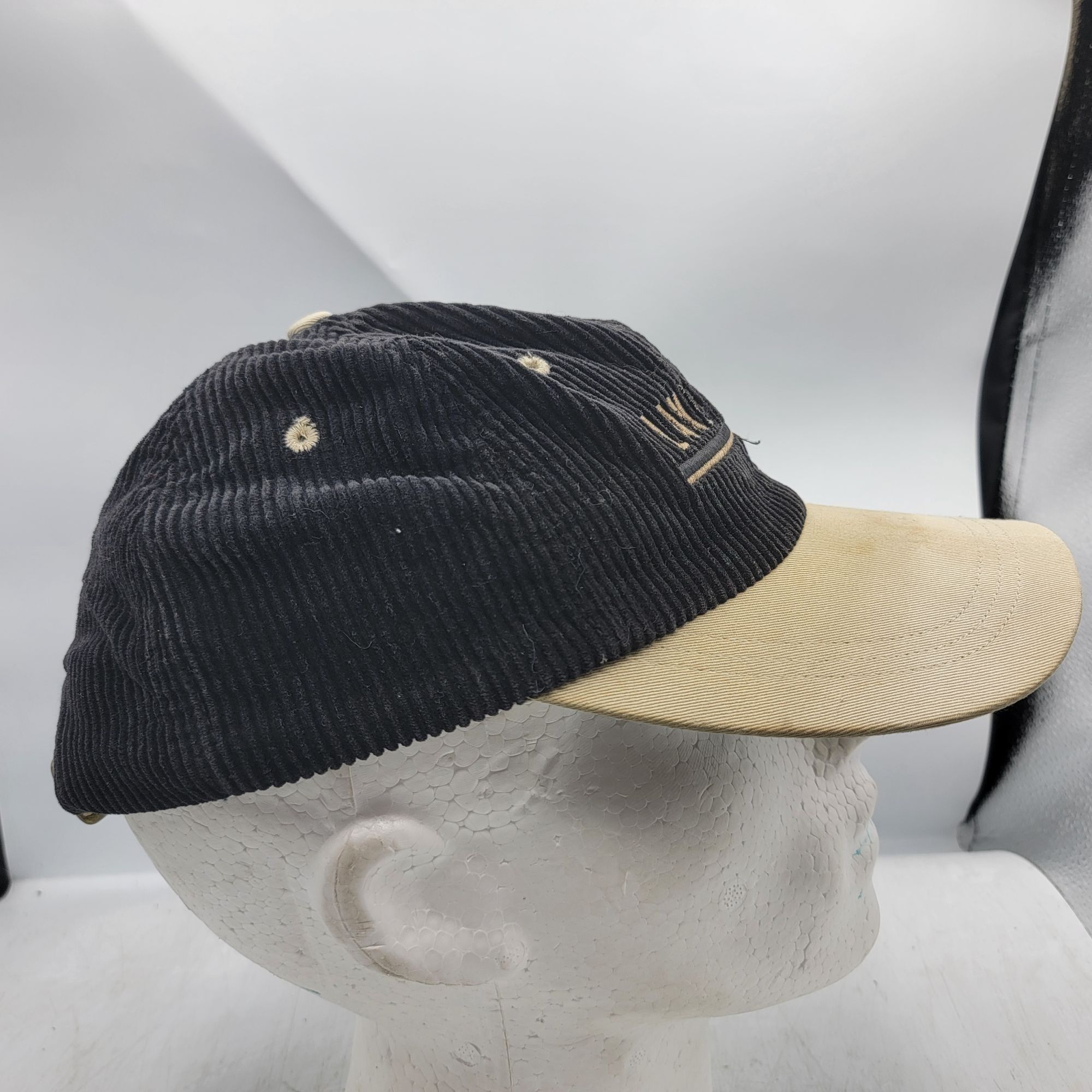 Gear for Sports Lake Tahoe Black Corduroy Adults Hat Cap Adjustable Casual O Size ONE SIZE - 4 Thumbnail