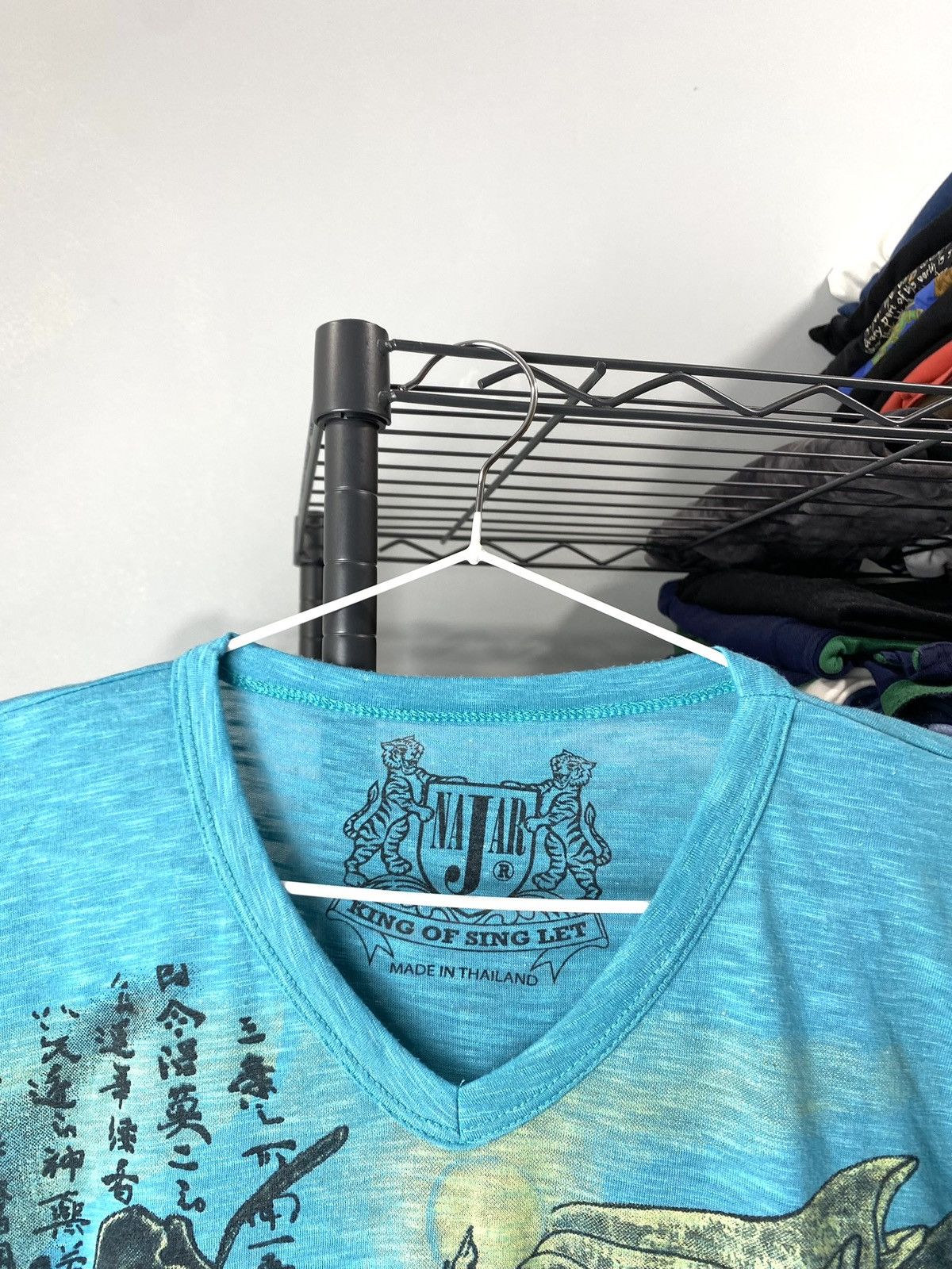 Vintage Vintage Tattoo Surf Ed Hardy Style Hieroglyph T Shirt Size US M / EU 48-50 / 2 - 2 Thumbnail