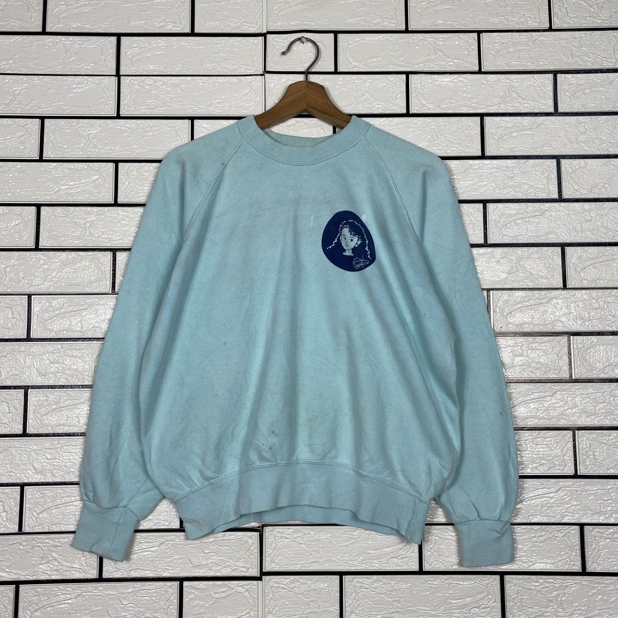Japanese Brand 📌Vintage Sweatshirt Crewneck Ladies Logo Size US M / EU 48-50 / 2 - 2 Thumbnail