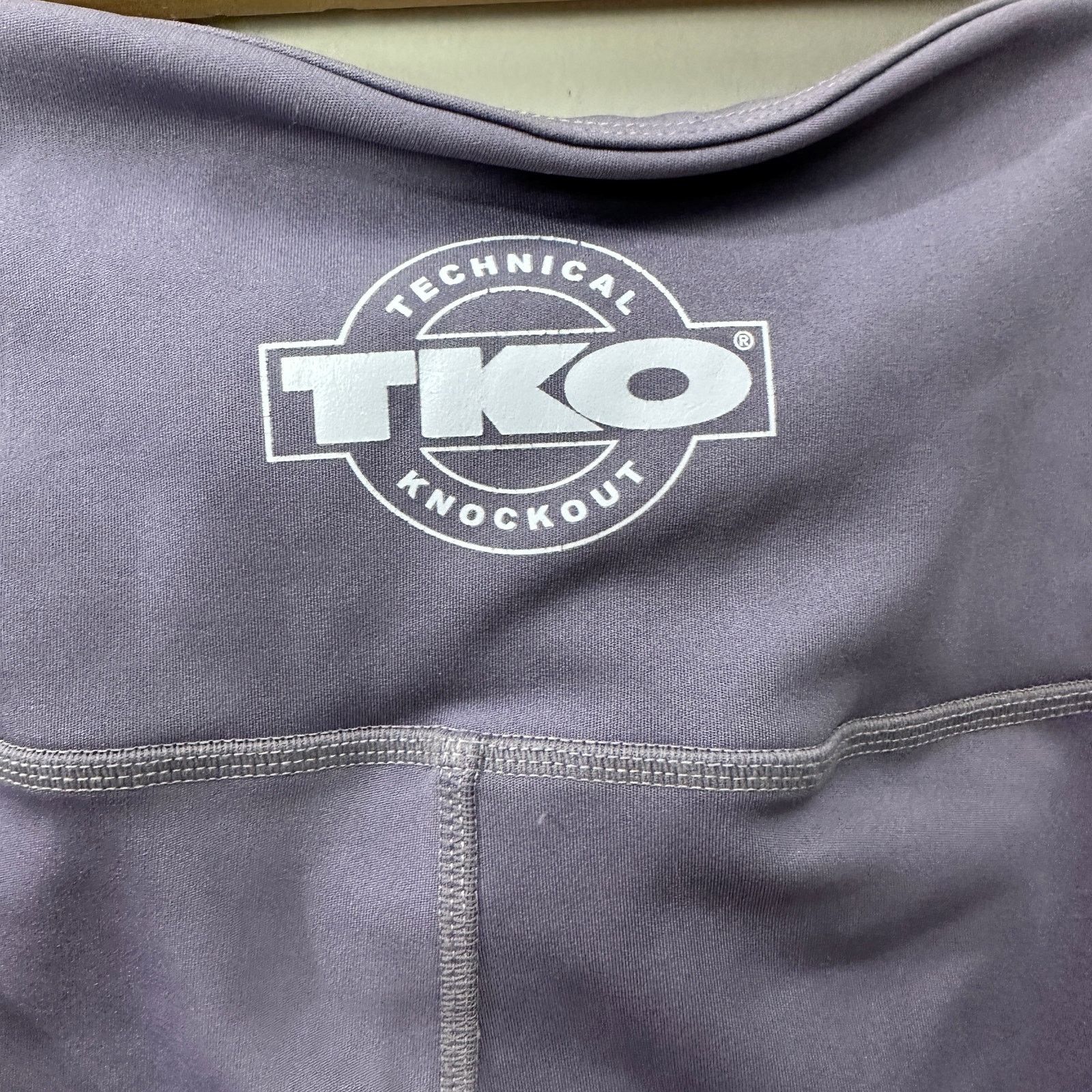 Other Technical Knockout TKO M Purple Leggings Tuxedo Stripe Size 26" / US 2 / IT 38 - 7 Thumbnail