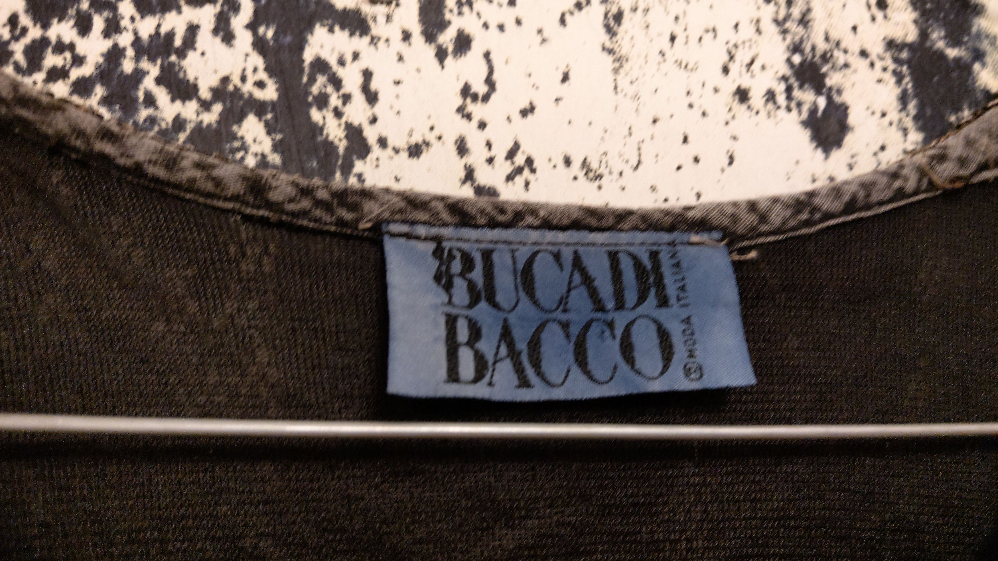 Vintage Art Nouveau Floral Shirt Bucadi Bacco Sequin Rare Opium Size US S / EU 44-46 / 1 - 14 Thumbnail