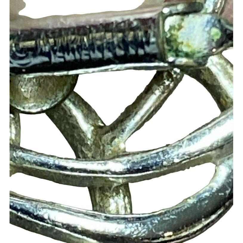 Other Vintage 1967 Sarah Coventry "Tailored Swirl" Silver-Tone Cli Size ONE SIZE - 7 Thumbnail