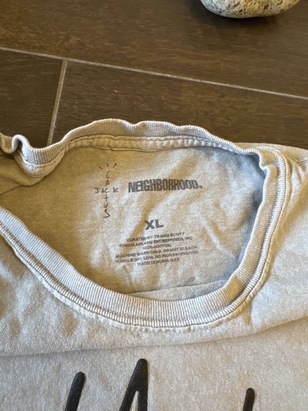 Neighborhood × Travis Scott Neighborhood Travis tee Size US XL / EU 56 / 4 - 5 Thumbnail