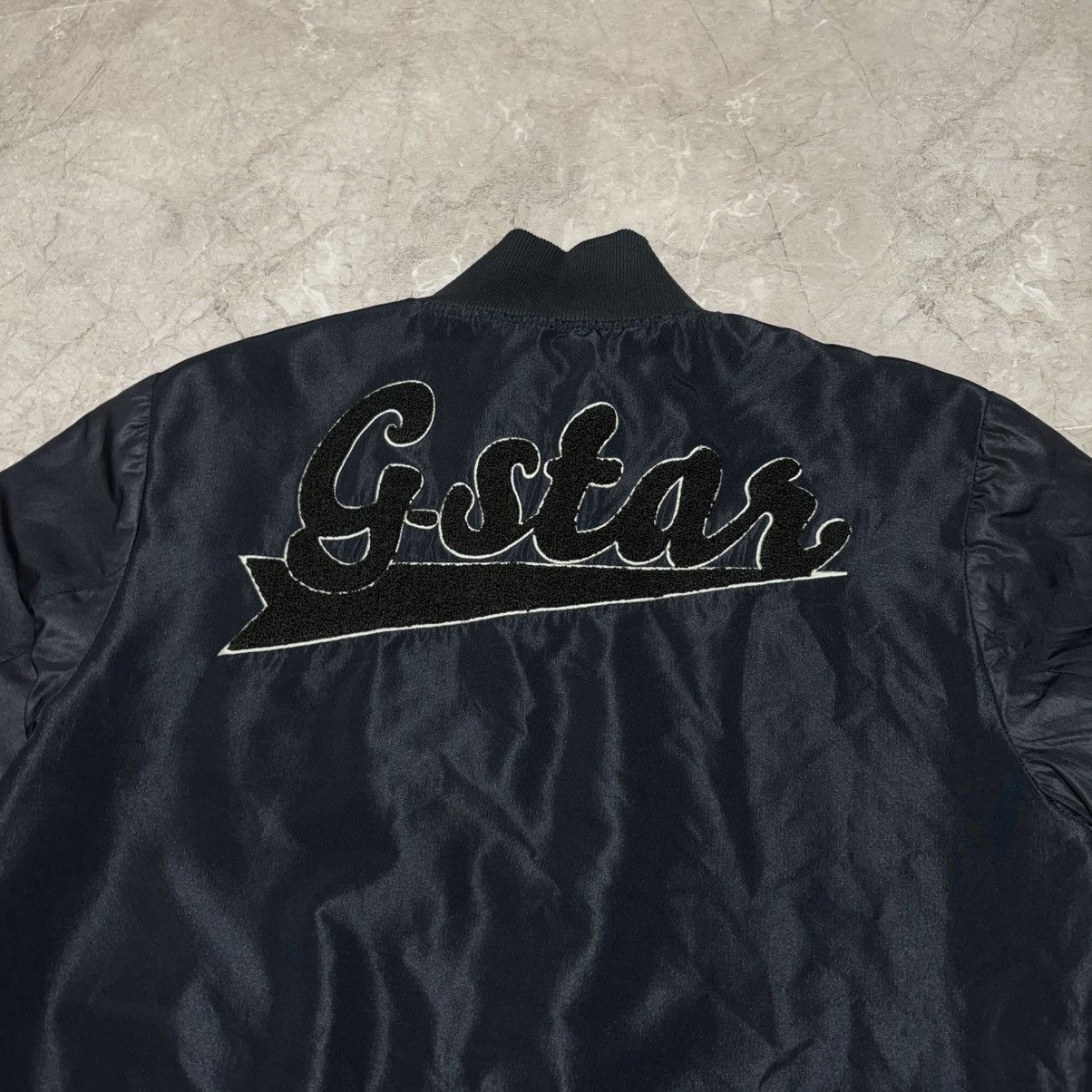G-Star G Star Raw Bomber Jacket men's size L rare logo Size US L / EU 52-54 / 3 - 3 Thumbnail