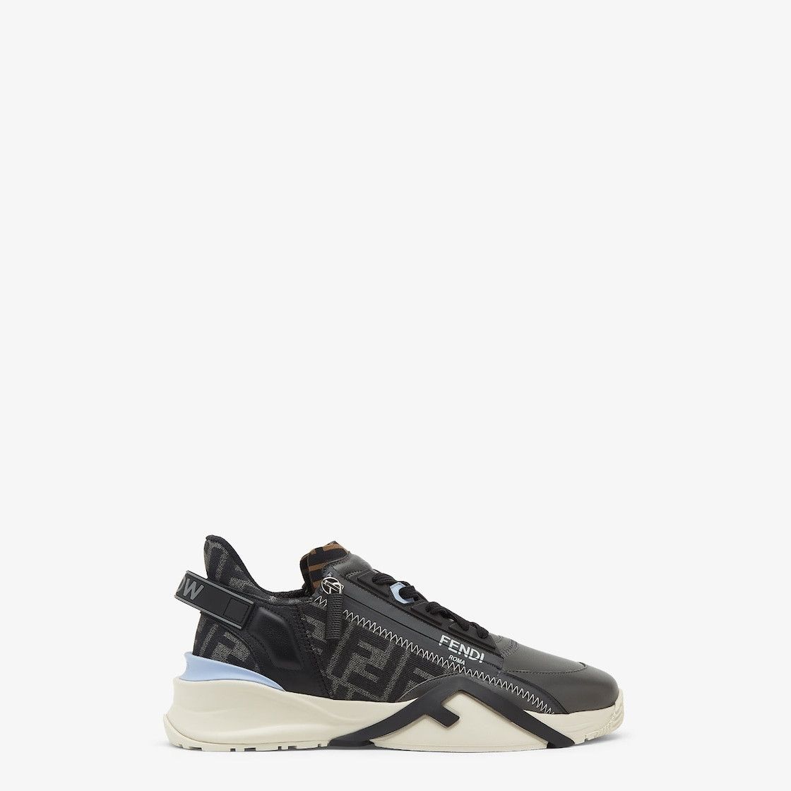 Fendi o1w1db10525 Flow Sneakers in Multicolor Size US 9 / EU 42 - 1 Thumbnail