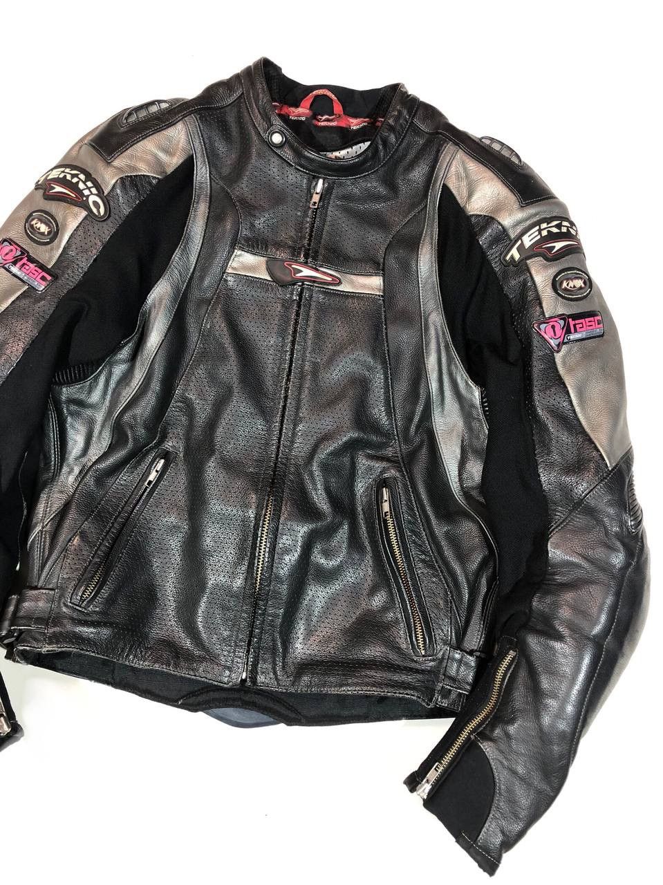 Other Teknic Leather Moto Racing Jacket Size US M / EU 48-50 / 2 - 3 Thumbnail