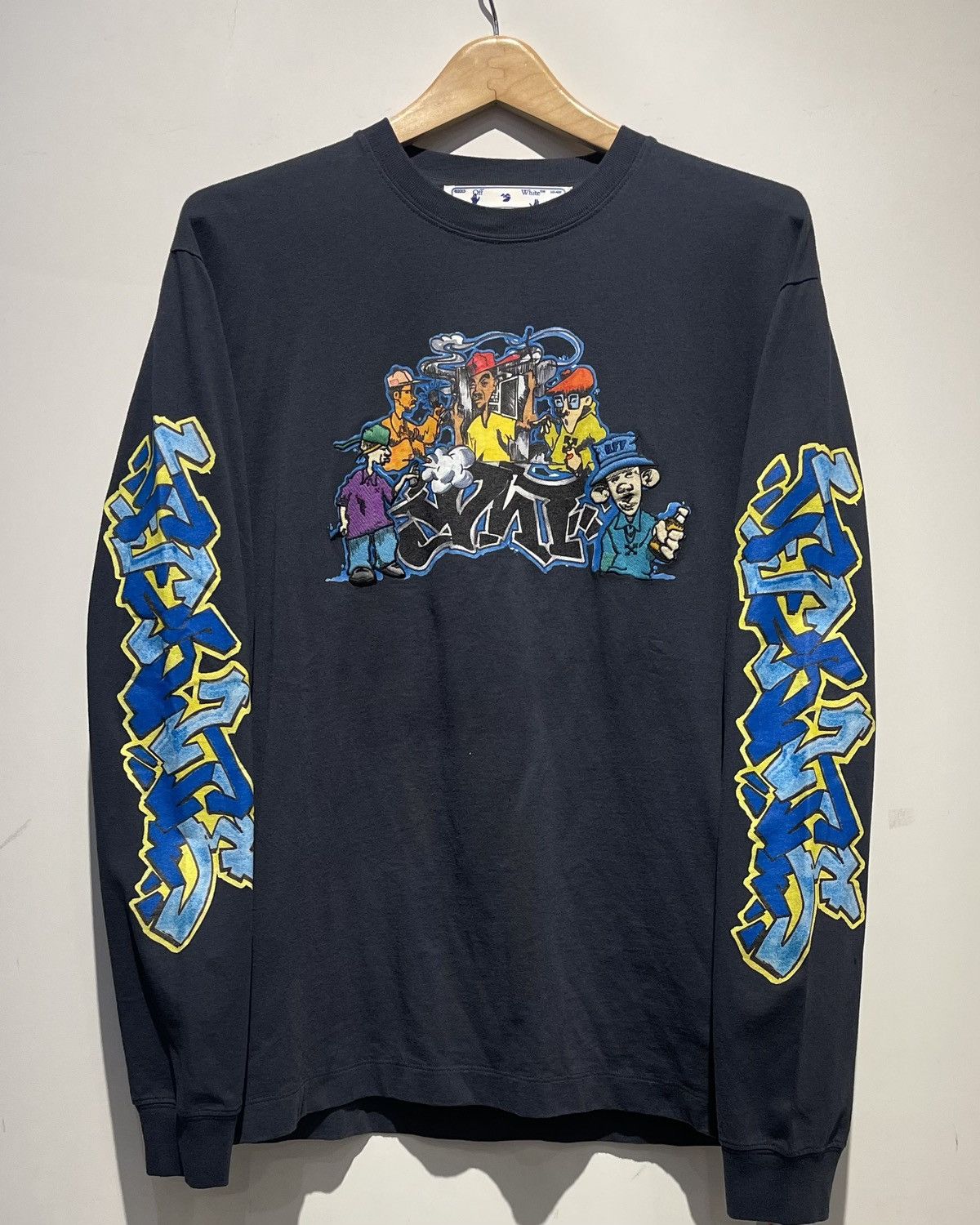 Graft pupp skate L/S tee outerspace