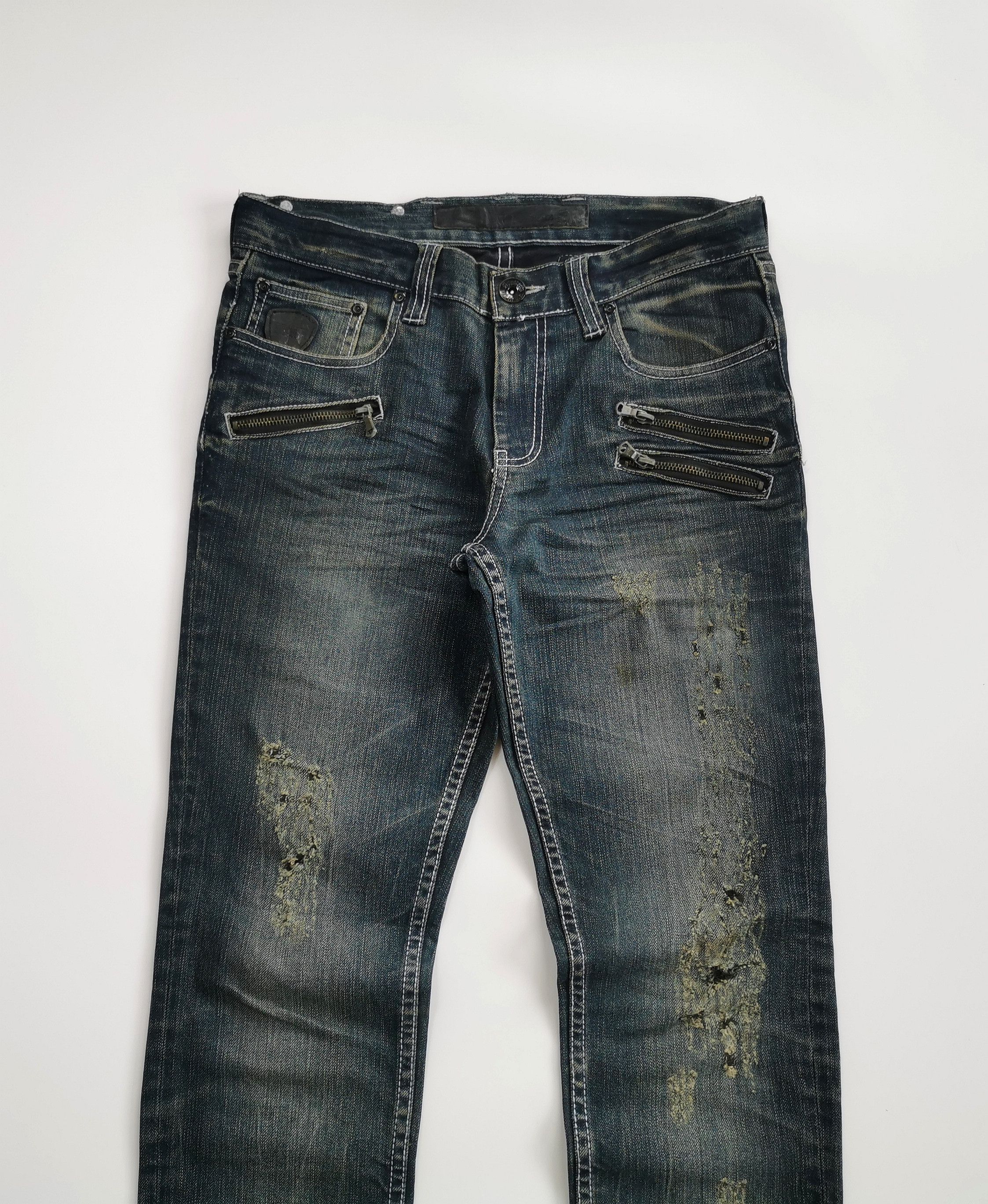 Tornado Mart Apestein Seditionaries Zipper Pocket Jeans Size US 30 / EU 46 - 9 Thumbnail