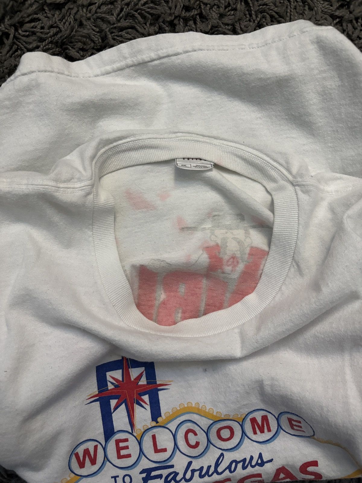 Fruit Of The Loom Vintage Las Vegas Terrible’s Tee in White Size US XL / EU 56 / 4 - 6 Thumbnail