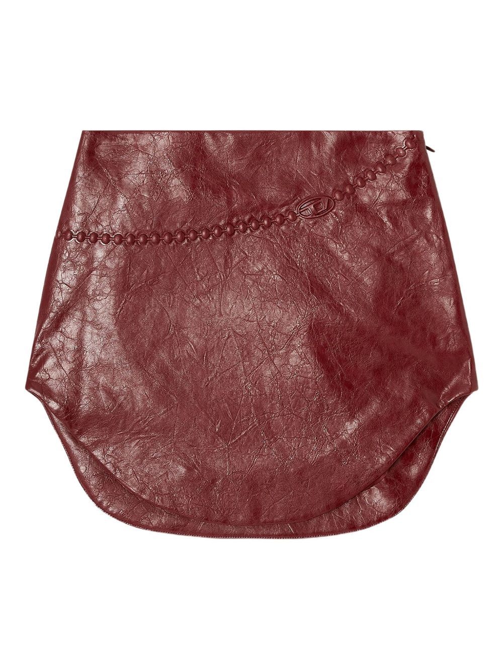 Diesel FAUX LEATHER MINI SKIRT Size 30" / US 8 / IT 44 - 1 Thumbnail