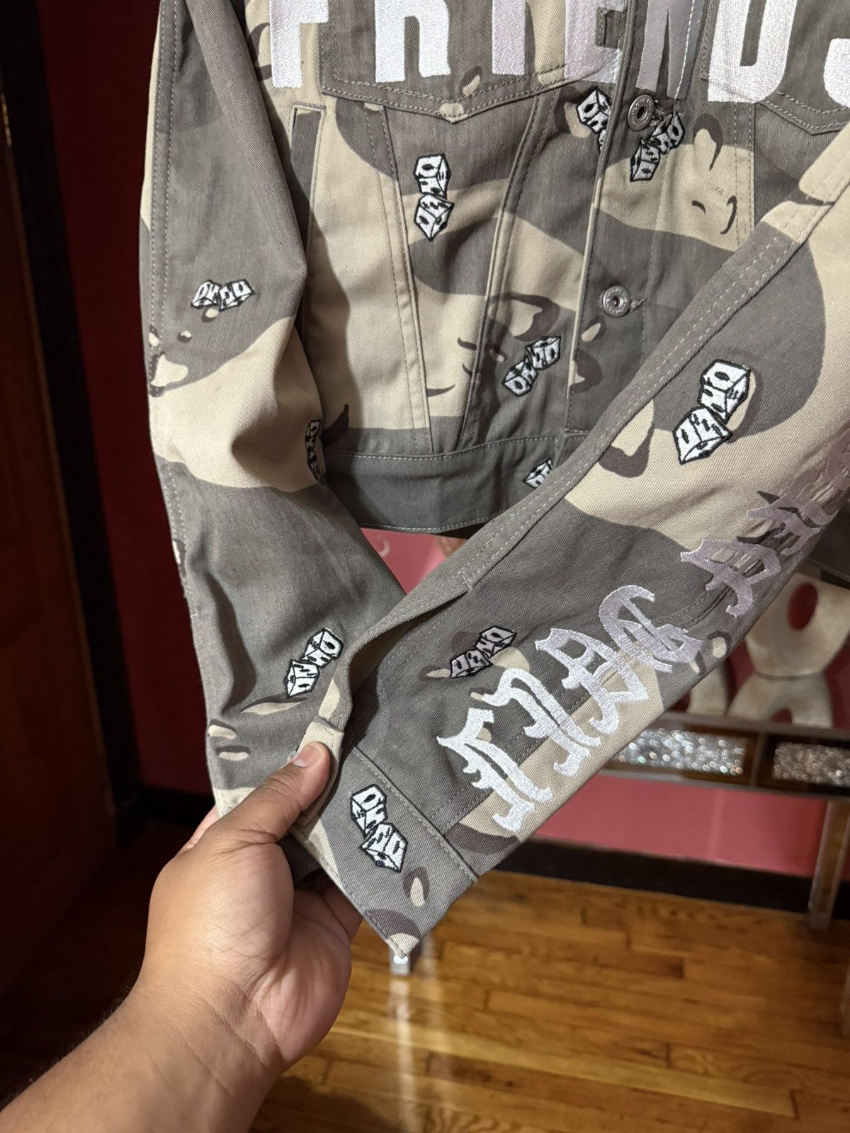Vlone Vlone Camo Dice Jacket Size Medium Size US M / EU 48-50 / 2 - 7 Thumbnail
