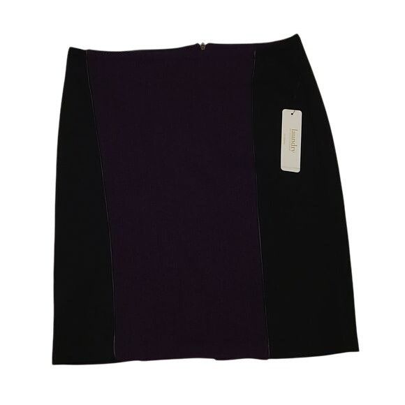 Laundry by Shelli Segal Laundry By Shelli Segal Pencil Skirt Blackberry Purple and B Size 30" / US 8 / IT 44 - 1 Thumbnail