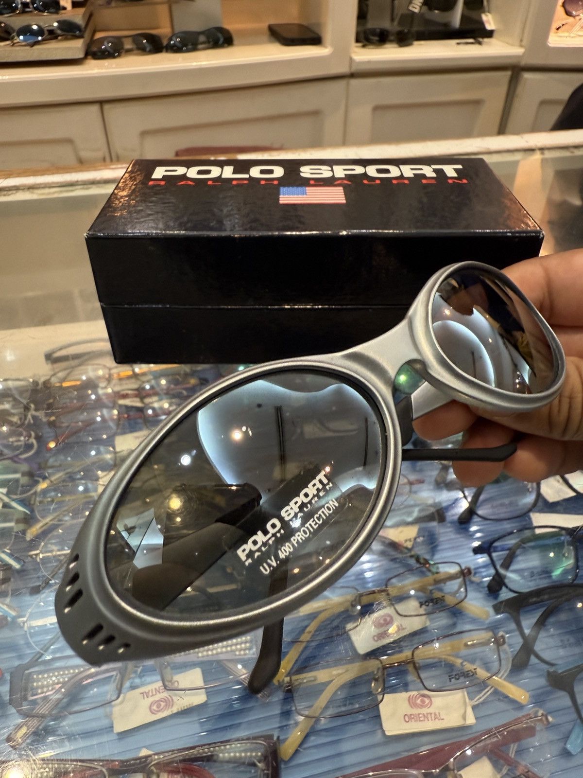 Polo Ralph Lauren 2000's Polo Sport RL Sunglasses Size ONE SIZE - 11 Thumbnail