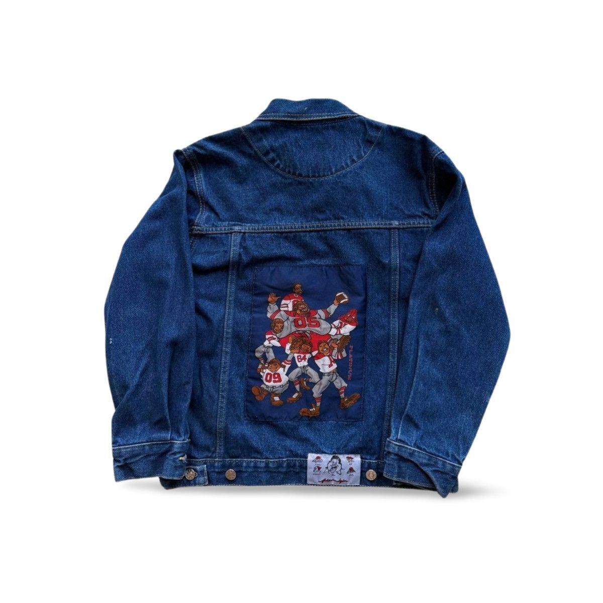 Fubu Vintage Phat Farm 90s Fat Albert Denim Jacket Size L / US 10 / IT 46 - 1 Thumbnail