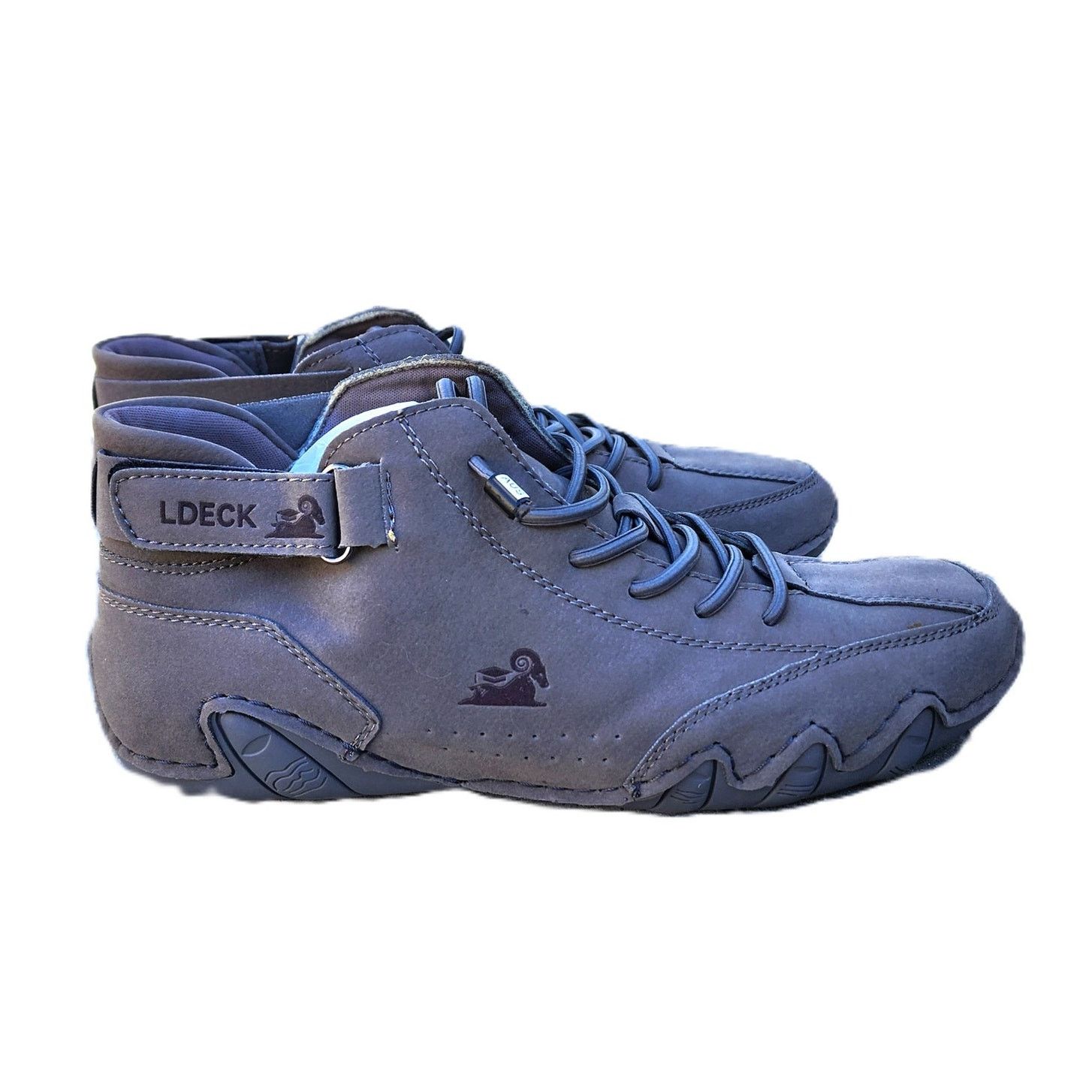 Designer LDeck Waterproof Suede Outdoor Chukka Sneakers 38 Unisex Size US 5.5 / EU 38 - 3 Thumbnail