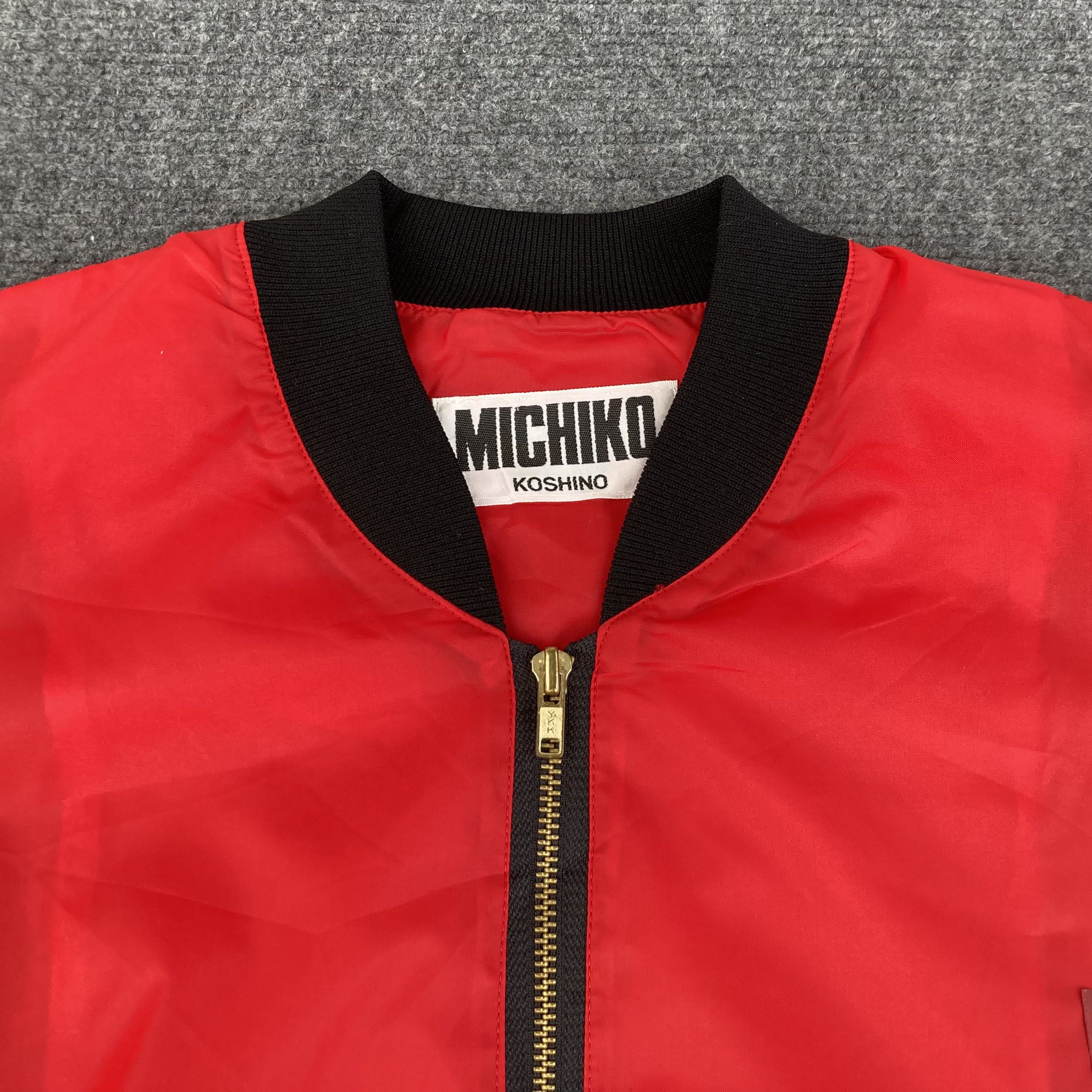 Designer × Michiko Koshino × Michiko Koshino London Michiko Koshino London Zipper Windbreaker 90s Jacket Size US M / EU 48-50 / 2 - 2 Thumbnail