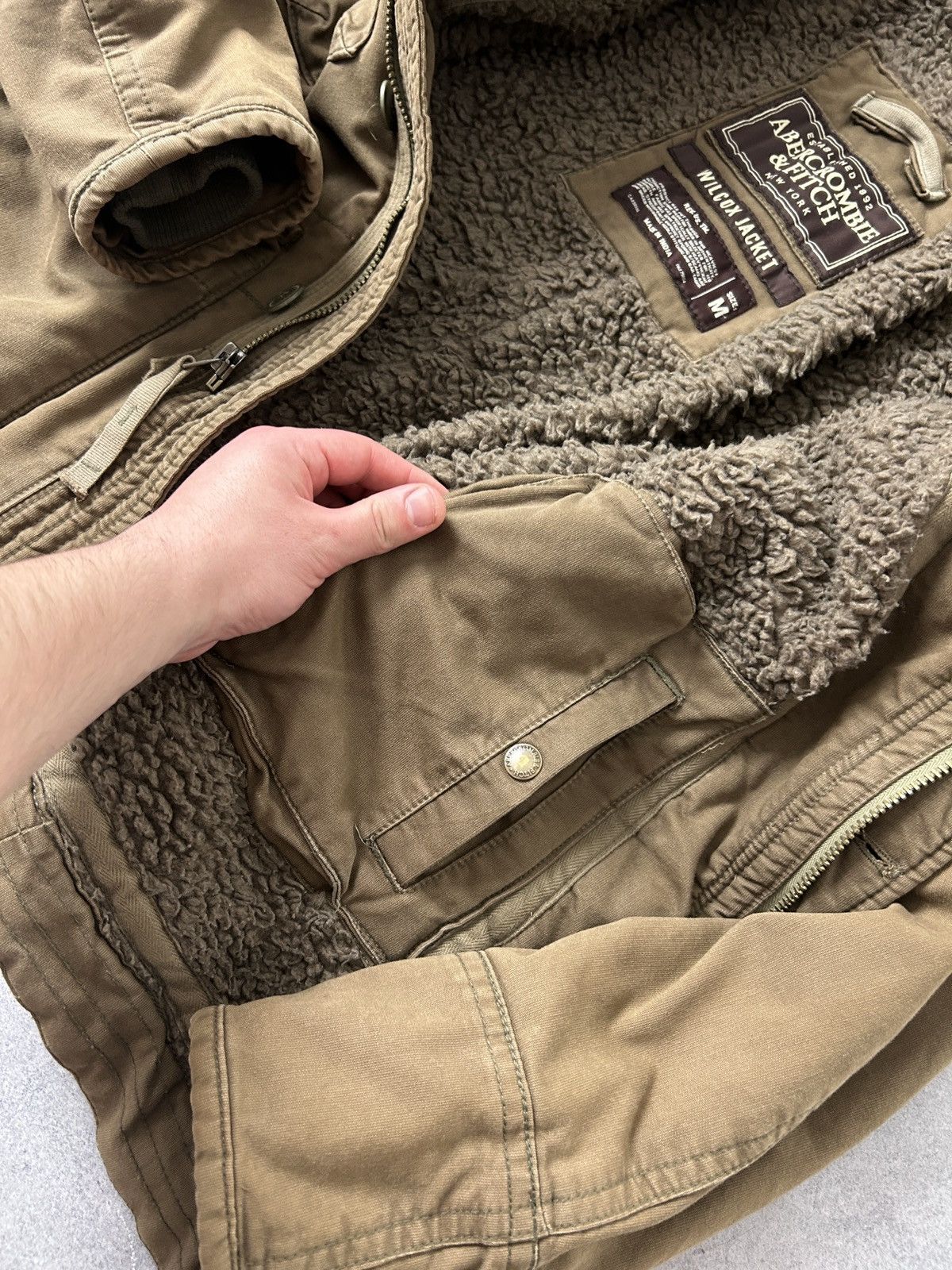 Abercrombie & Fitch Vintage Abercrombie&Fitch Wilcox Jacket military-style y2k Size US M / EU 48-50 / 2 - 7 Thumbnail