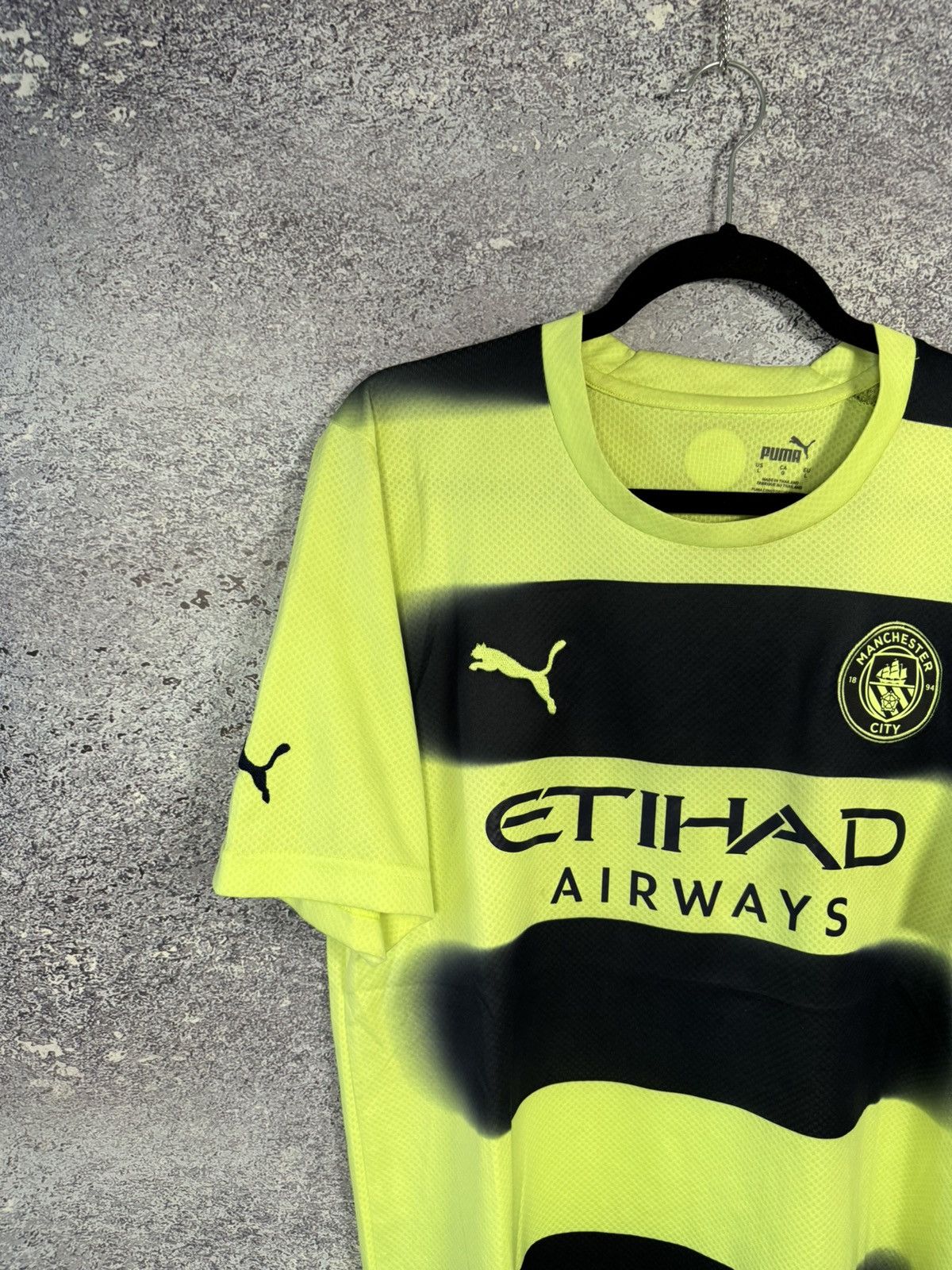 Puma × Vintage Vintage Manchester City 2022/23 Puma Jersey blokcore Size US L / EU 52-54 / 3 - 2 Thumbnail